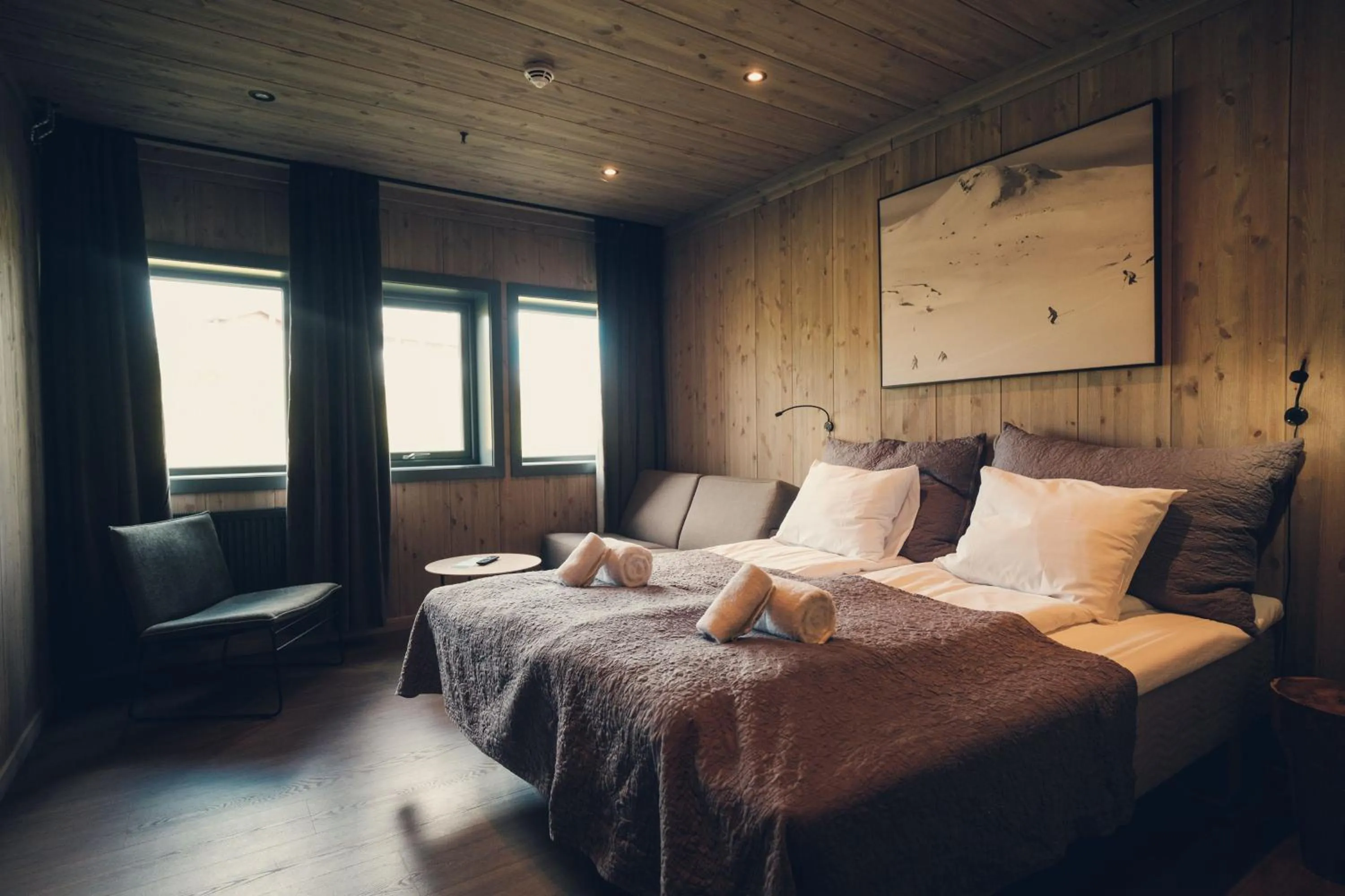 Bedroom in Spidsbergseter Resort Rondane