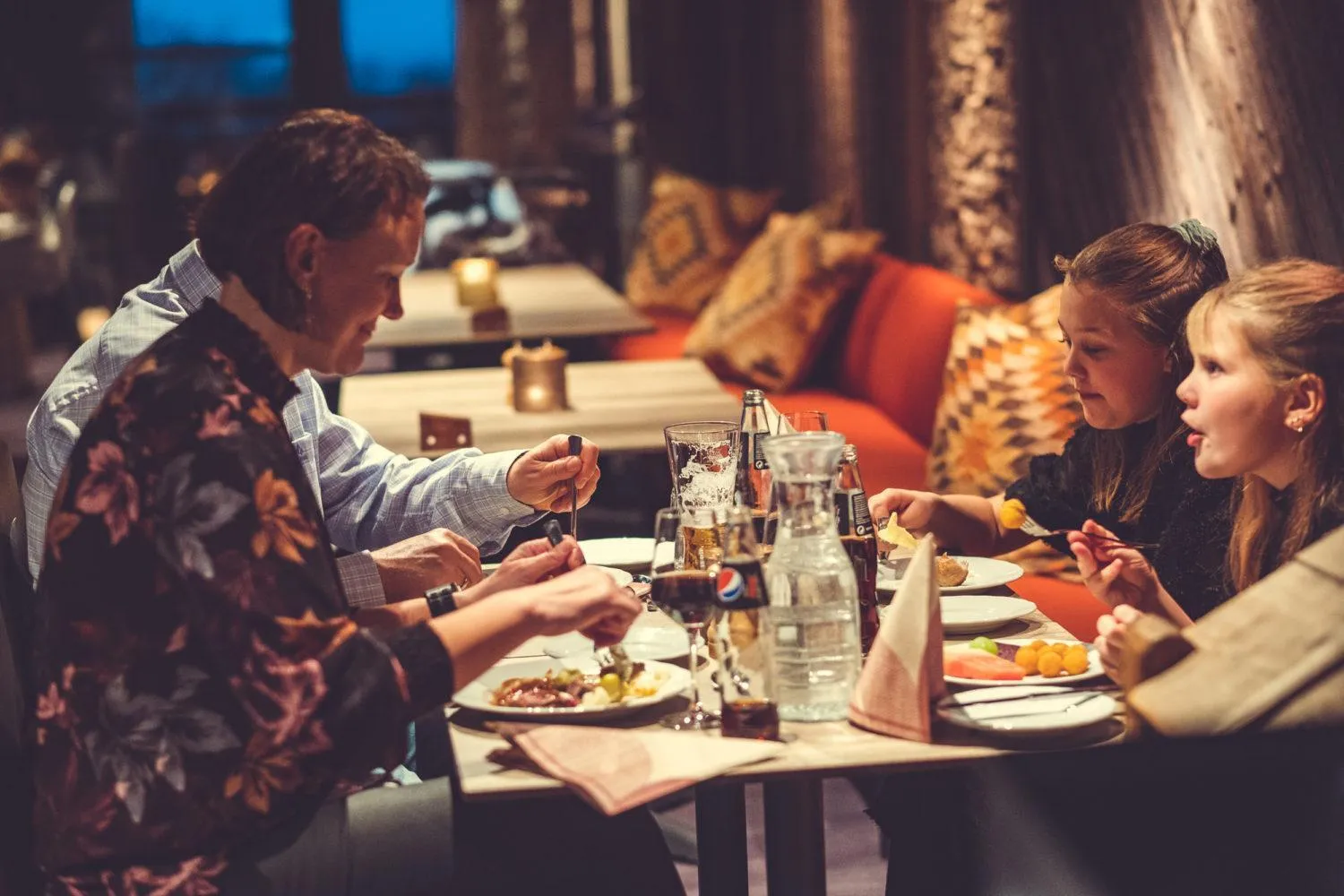 People in Spidsbergseter Resort Rondane