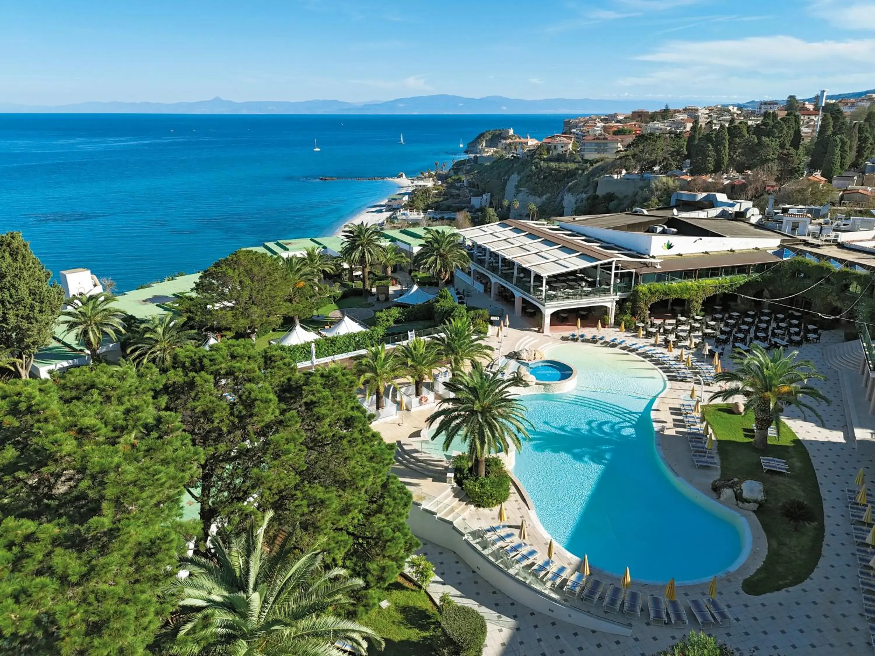 Bird's eye view in Aldiana Club Rocca Nettuno Calabria Bird's eye view in Aldiana Club Rocca Nettuno Calabria