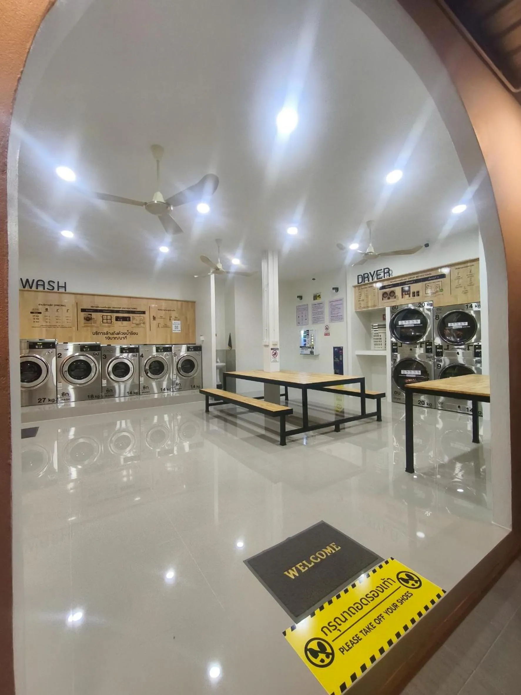 laundry in Hatyai Merridian Hotel