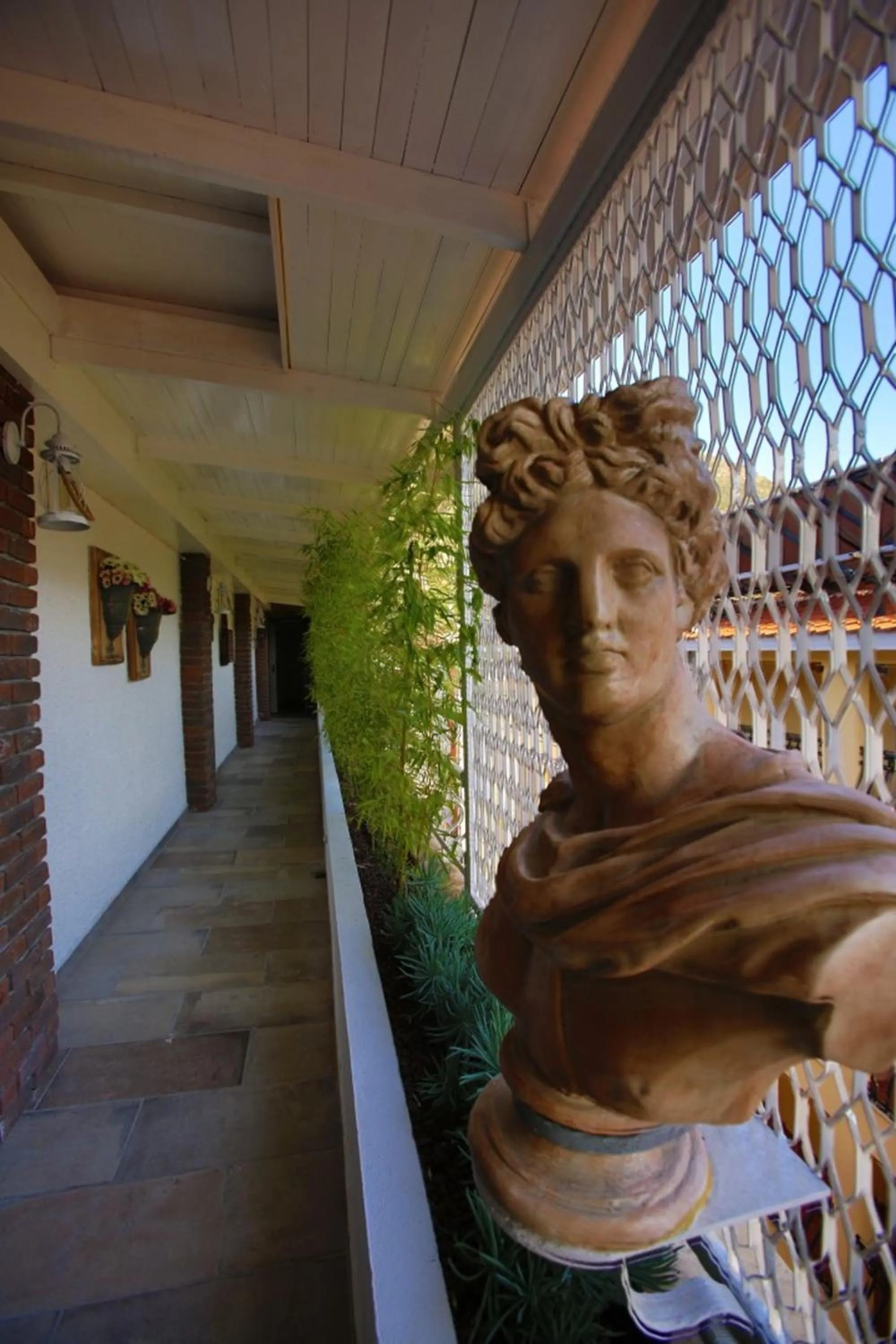 Decorative detail in S3 Hotels Orange