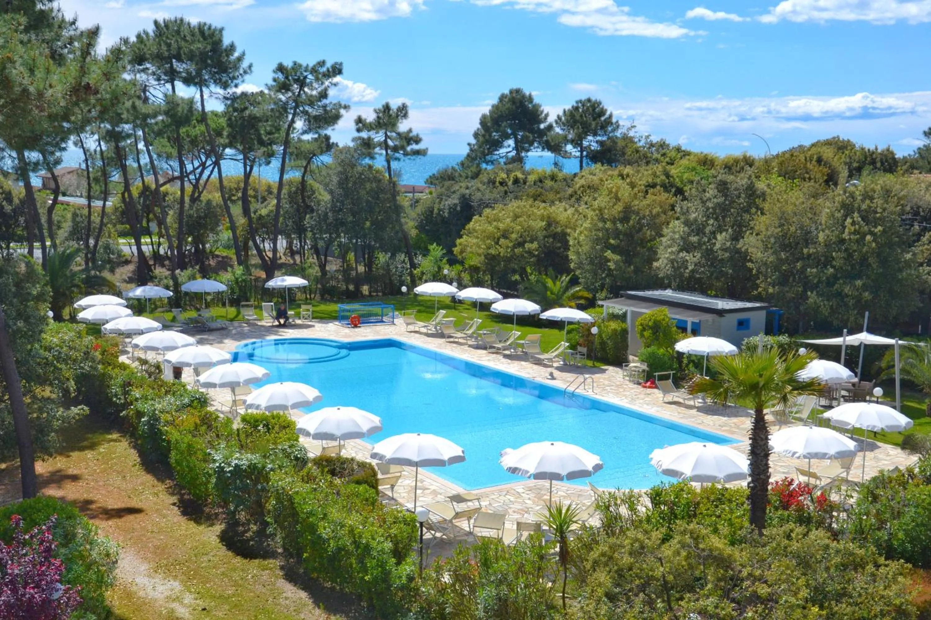 Sea view in Hotel Villa Elsa