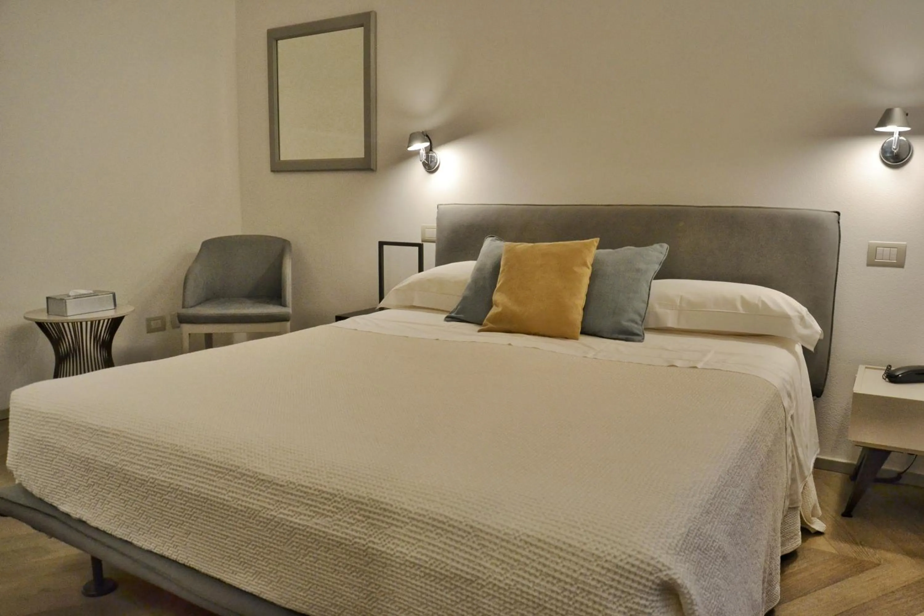 Bed in Hotel Villa Elsa