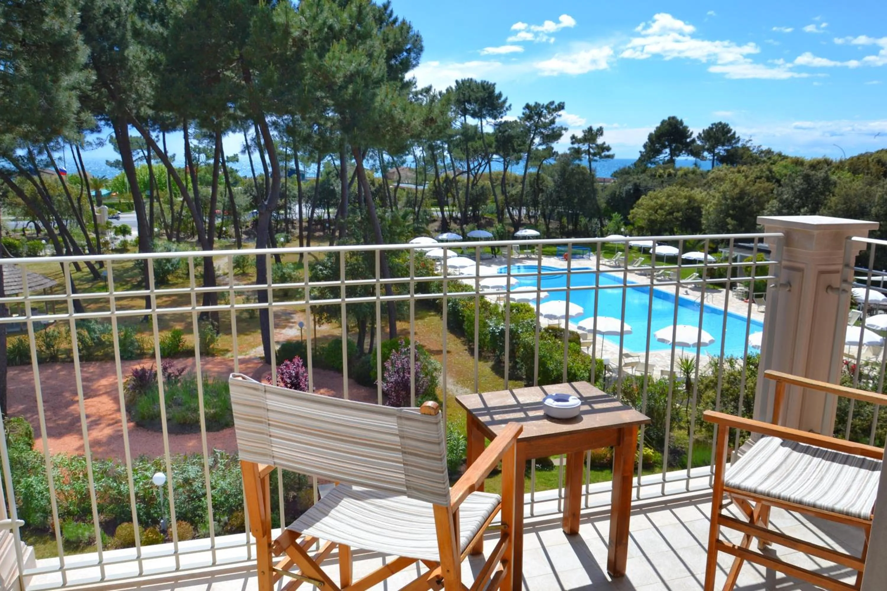 Sea view in Hotel Villa Elsa