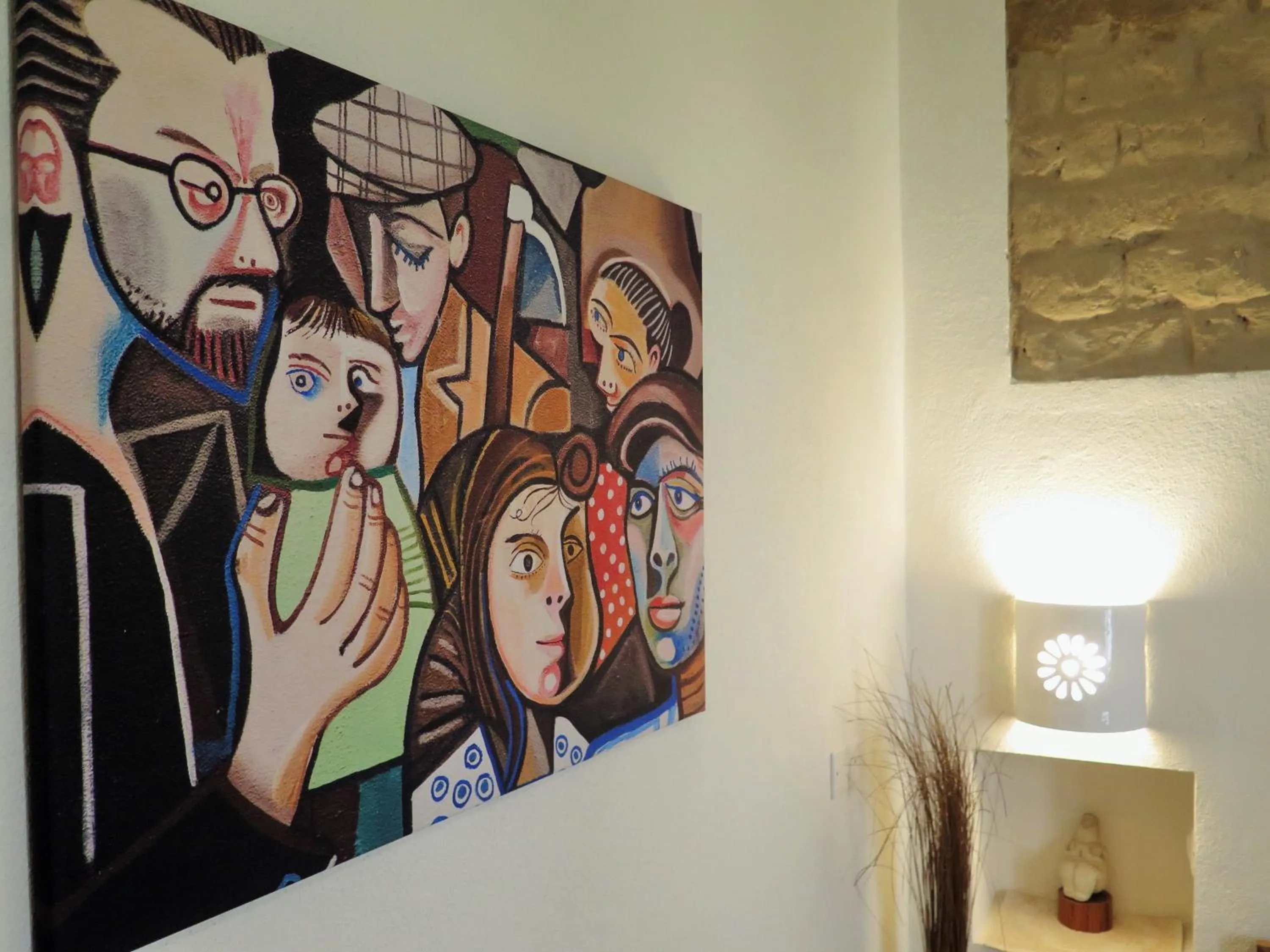 Decorative detail in B&b-Le Rondini