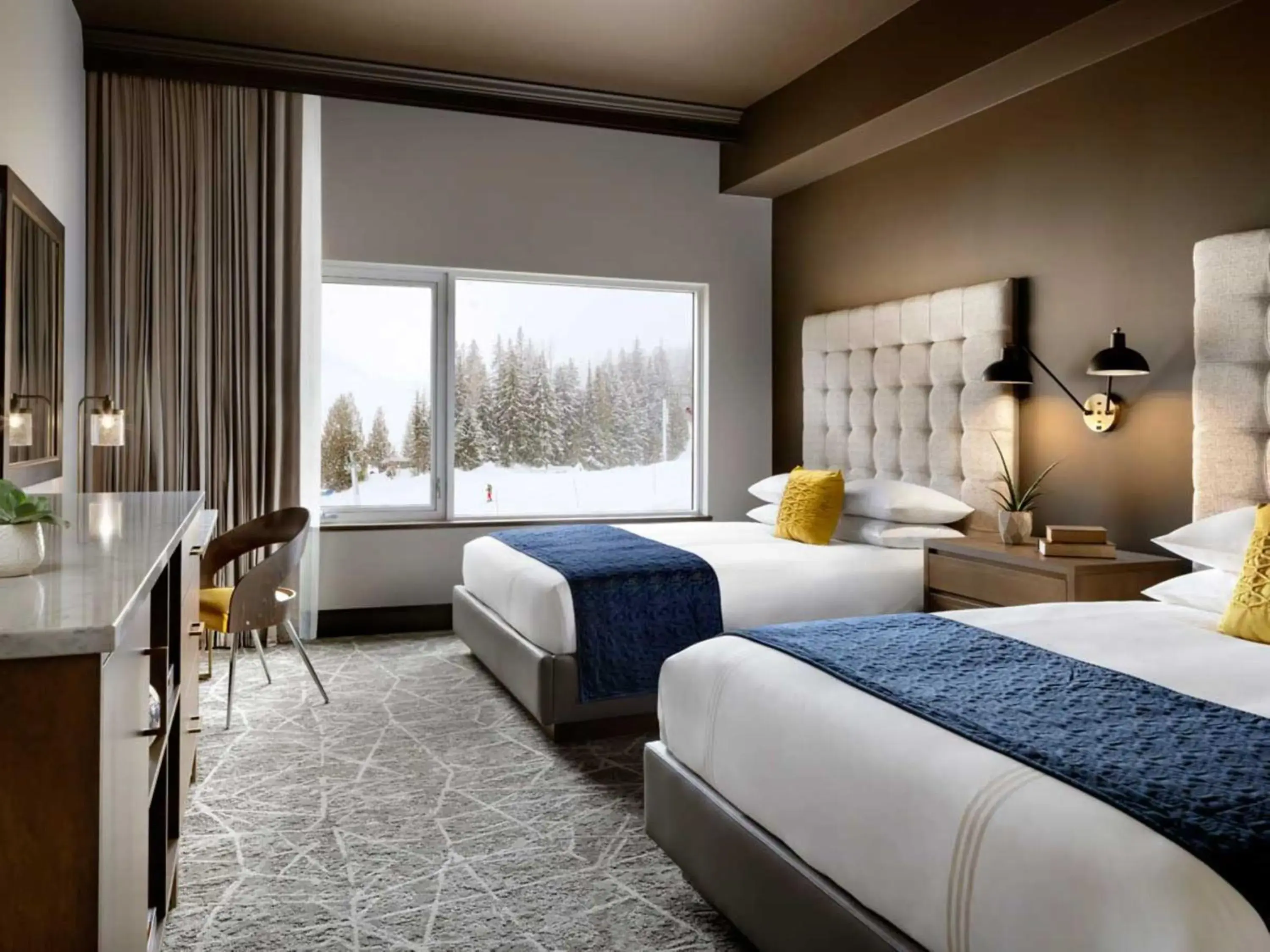 Queen Room with Two Queen Beds and Mountain View in The Josie Hotel, Autograph Collection Queen Room with Two Queen Beds and Mountain View in The Josie Hotel, Autograph Collection