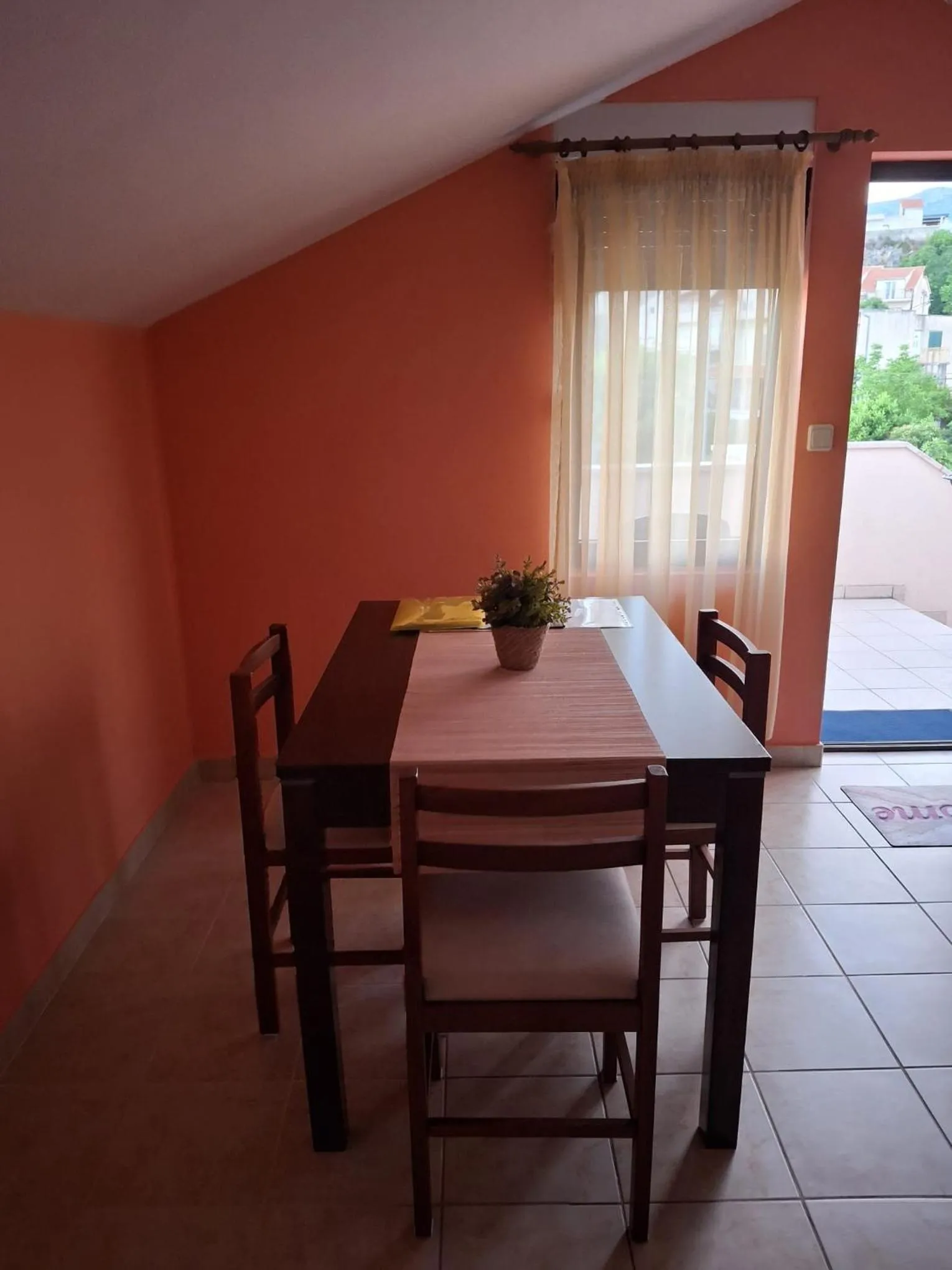 Living room in Villa Luketa
