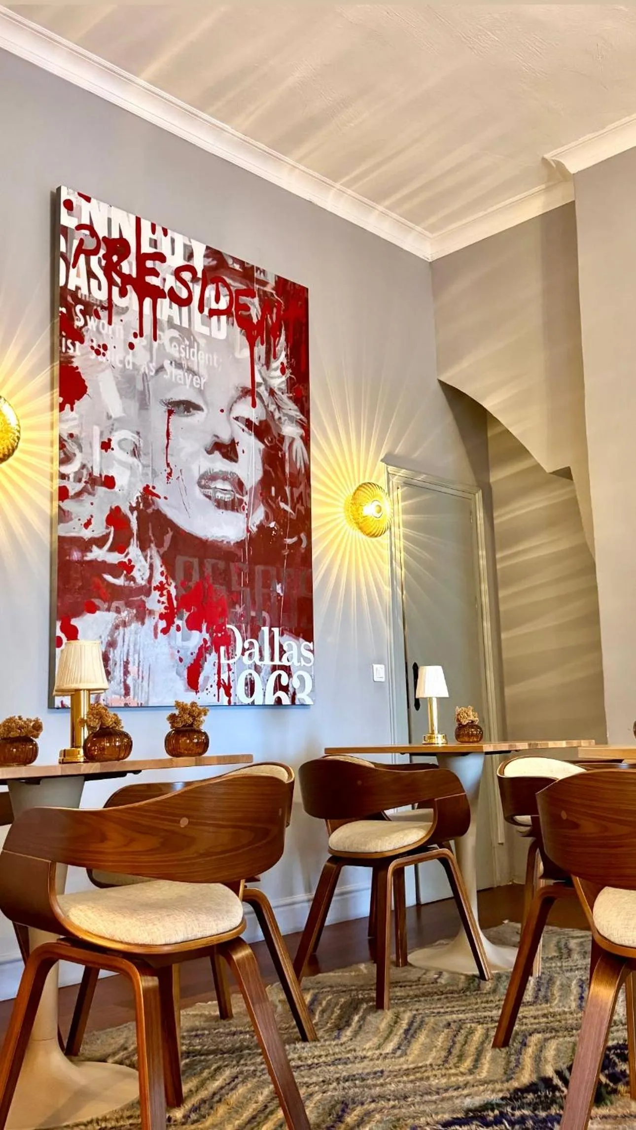 Living room in Hotel Restaurant Christophe Colomb