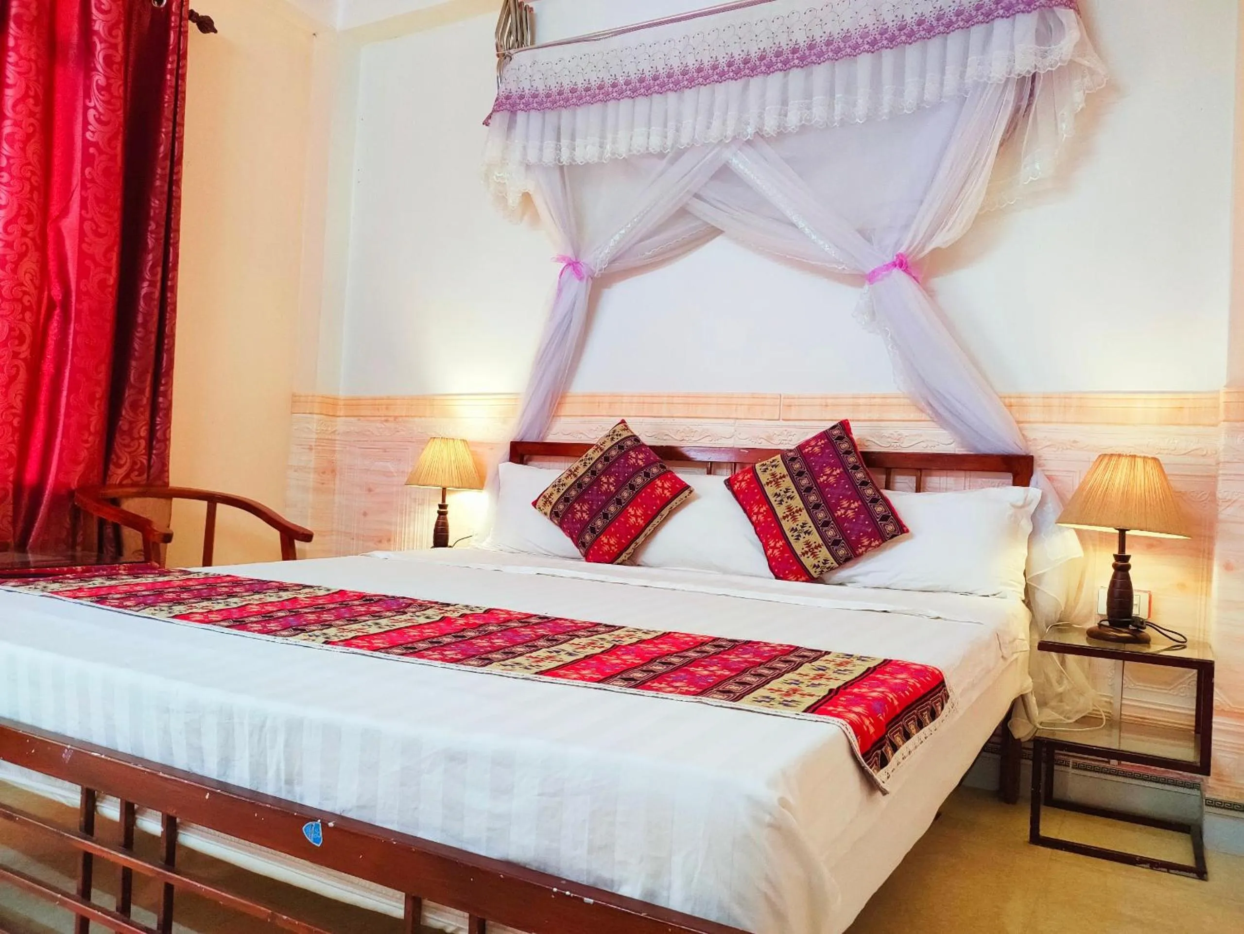 Bed in Nguyen Dang Guesthouse