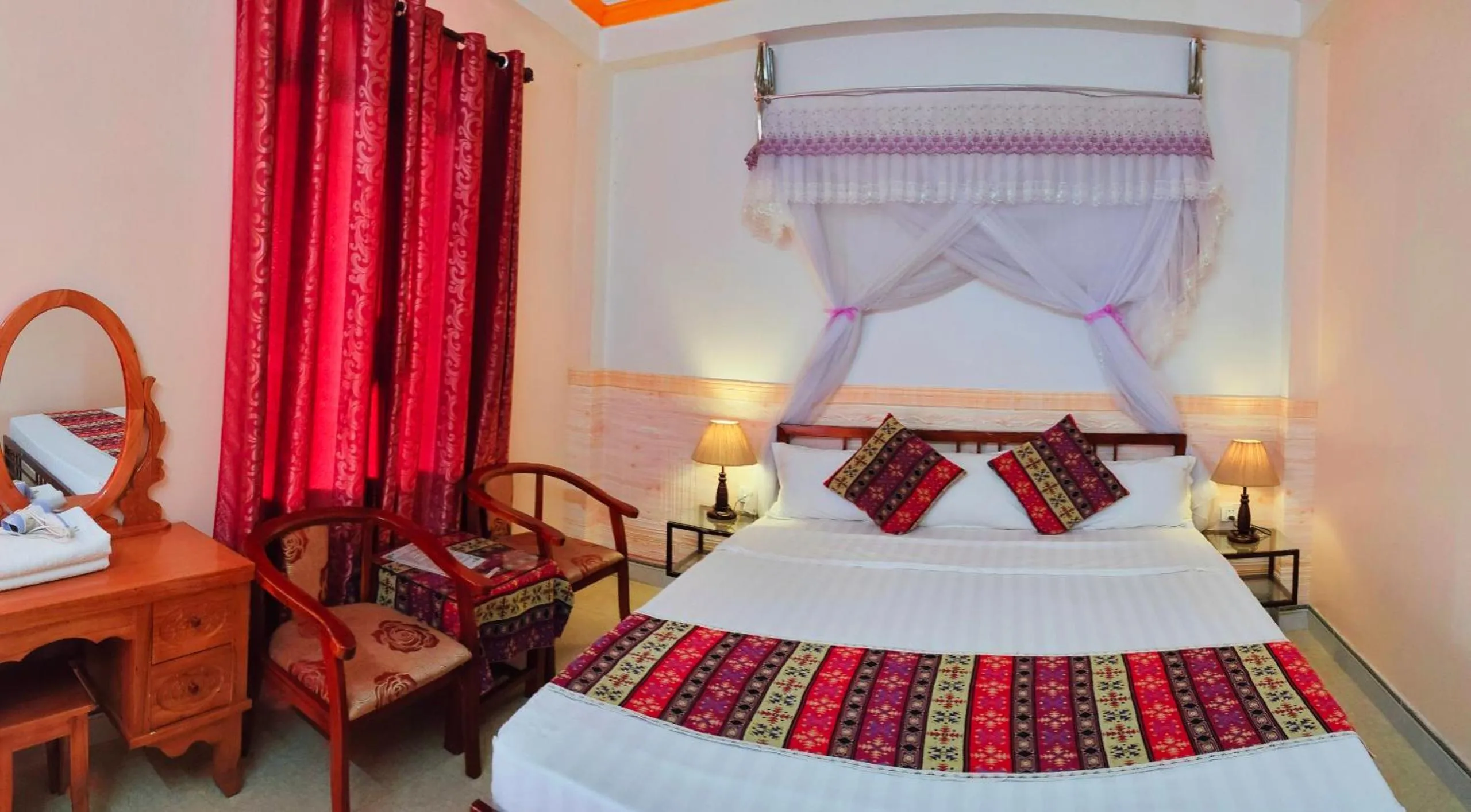 Bed in Nguyen Dang Guesthouse