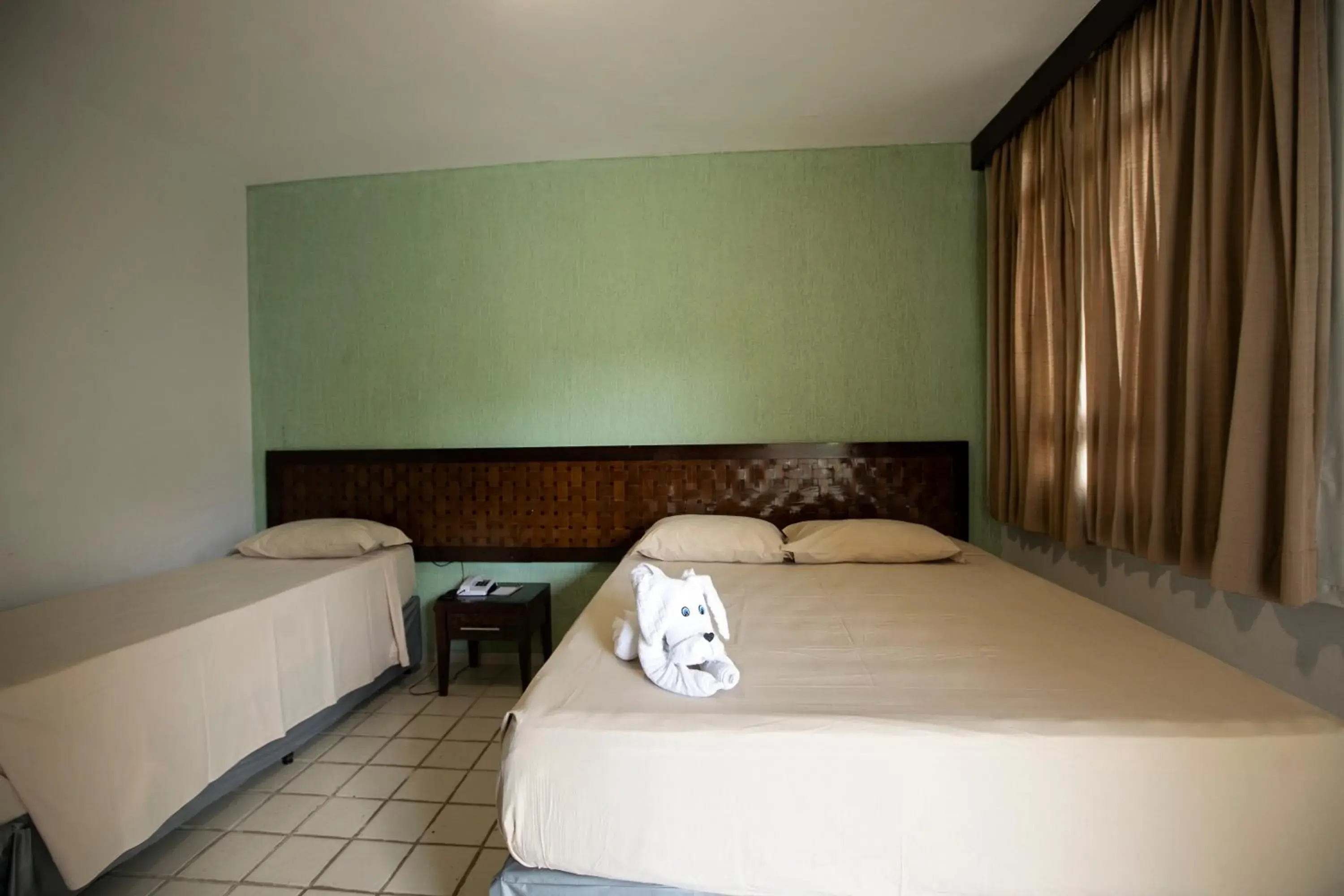 Bed in Rio Quente Resorts - Eco Chalés Bed in Rio Quente Resorts - Eco Chalés