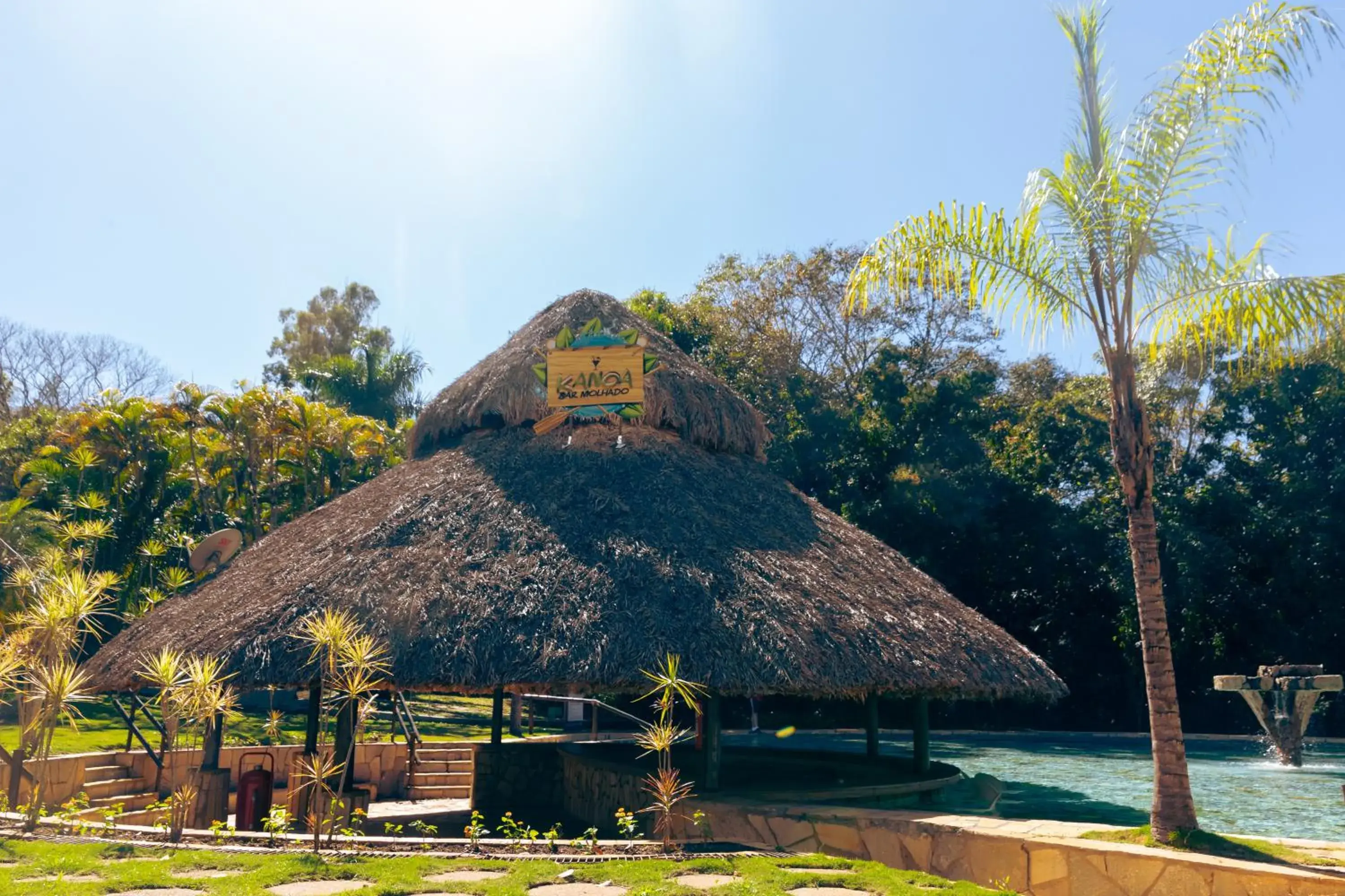 Lounge or bar in Rio Quente Resorts - Eco Chalés Lounge or bar in Rio Quente Resorts - Eco Chalés