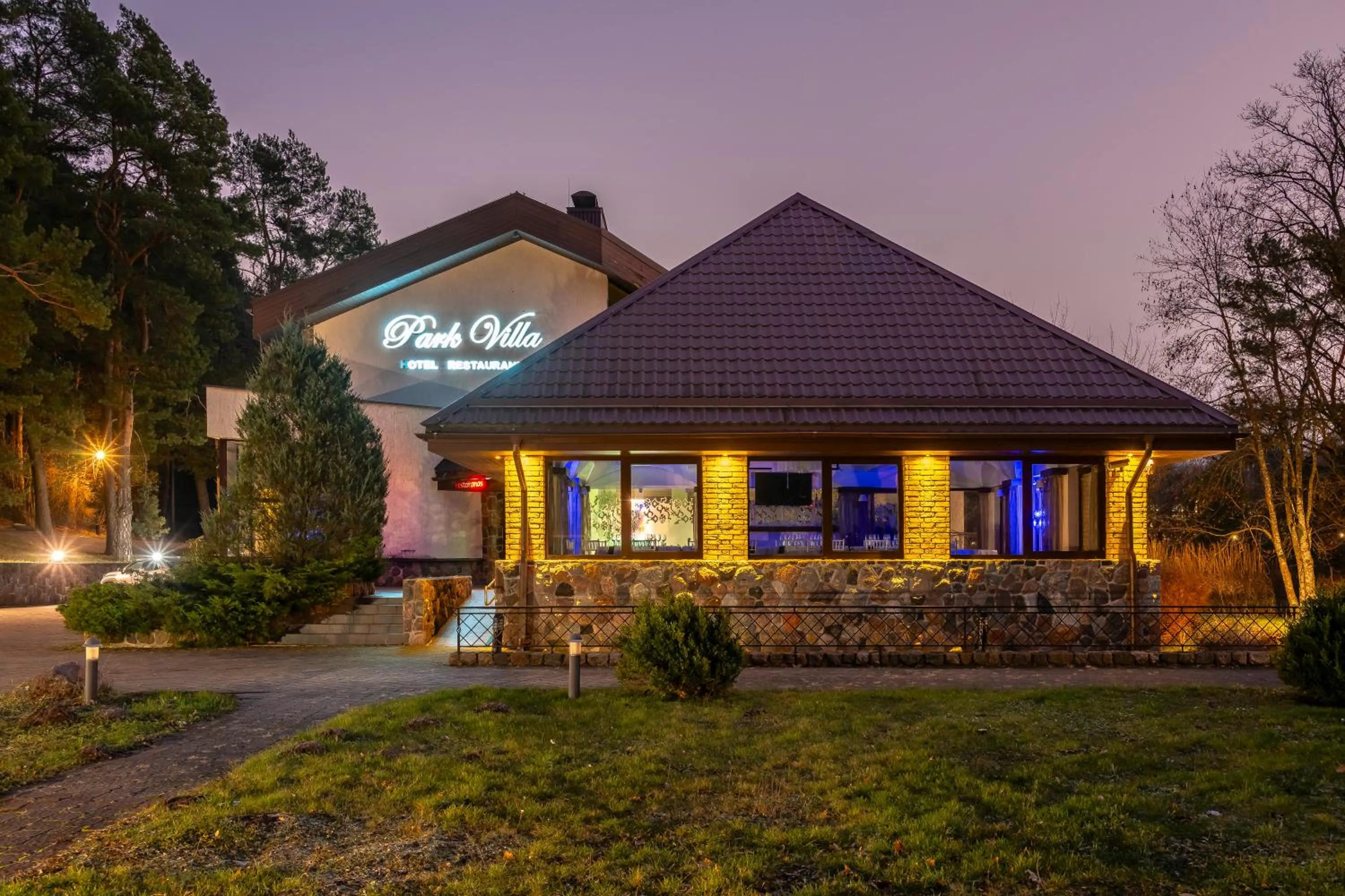 Property building in Park Villa Hotel