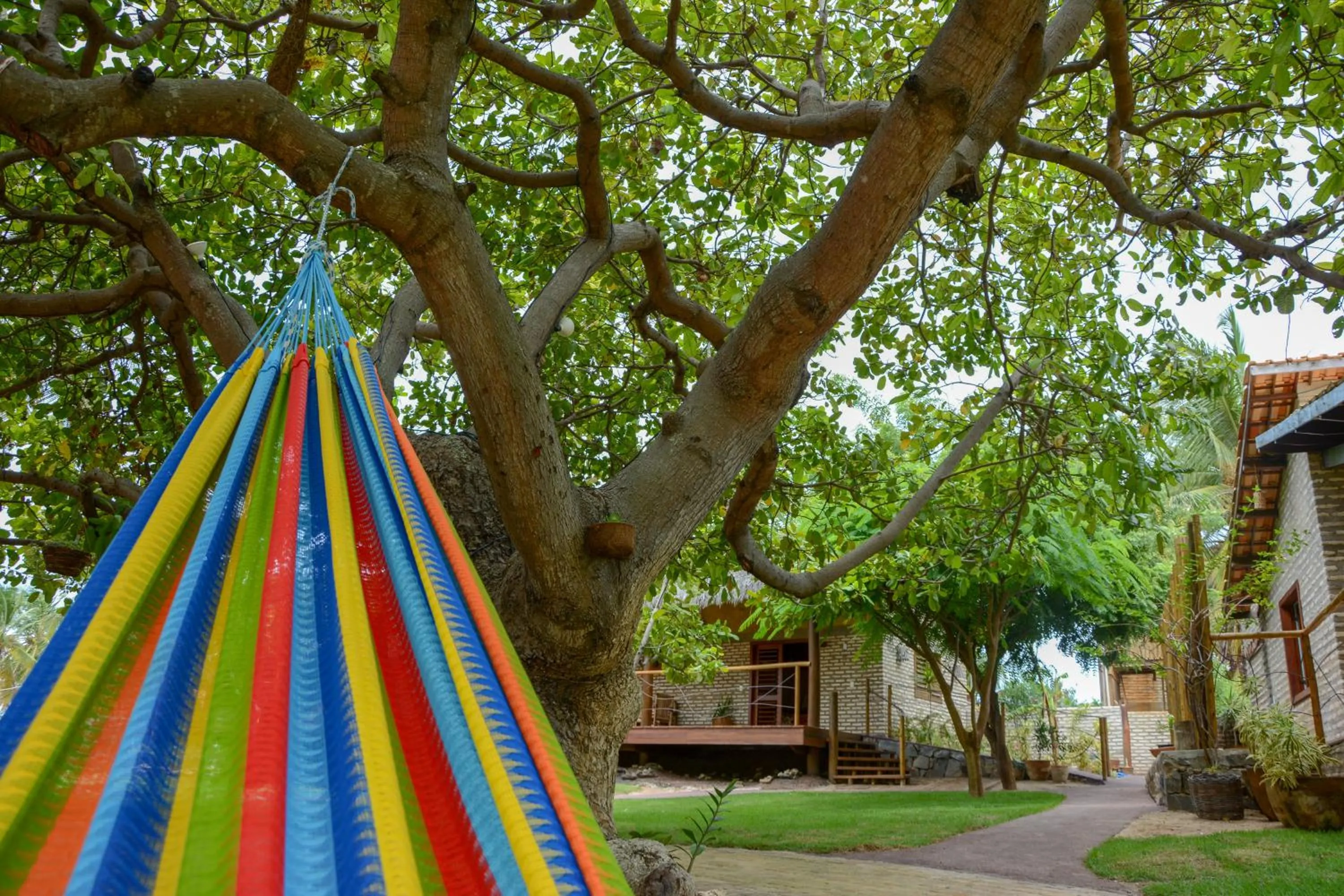 Garden view in Canoé Brasil
