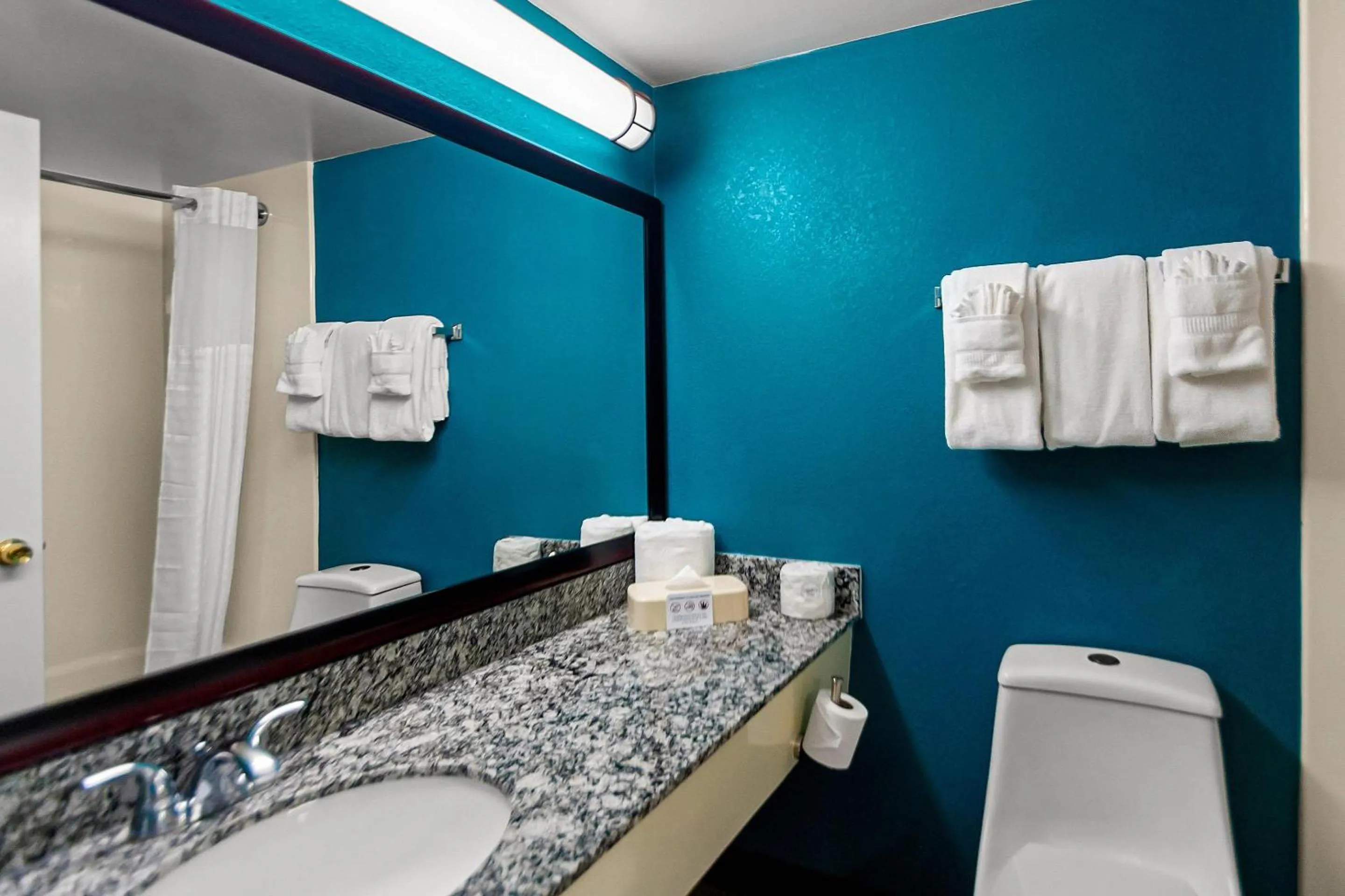 Bedroom in Clarion Inn Falls Church-Arlington