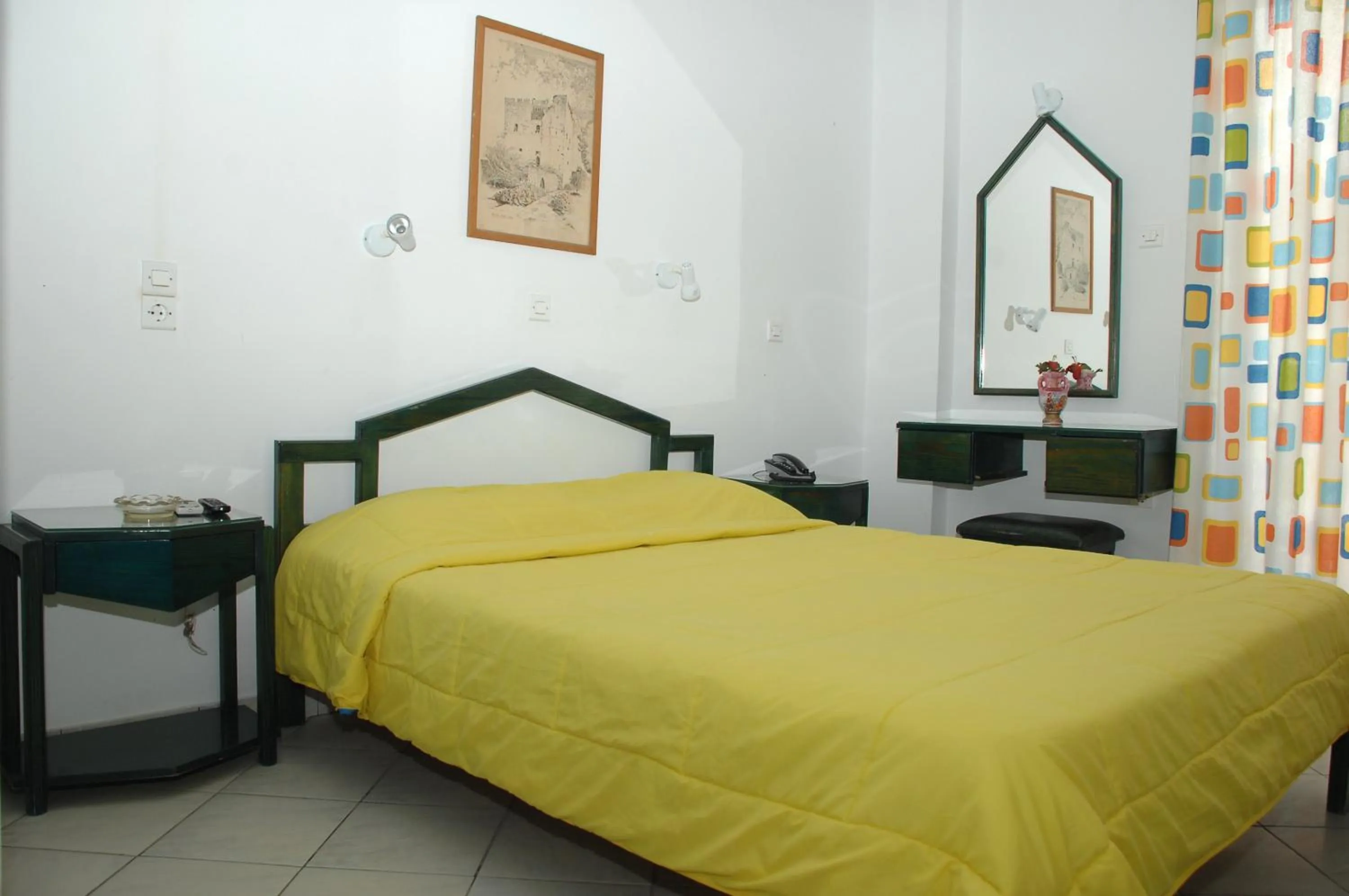 Bed in Koronis Hotel