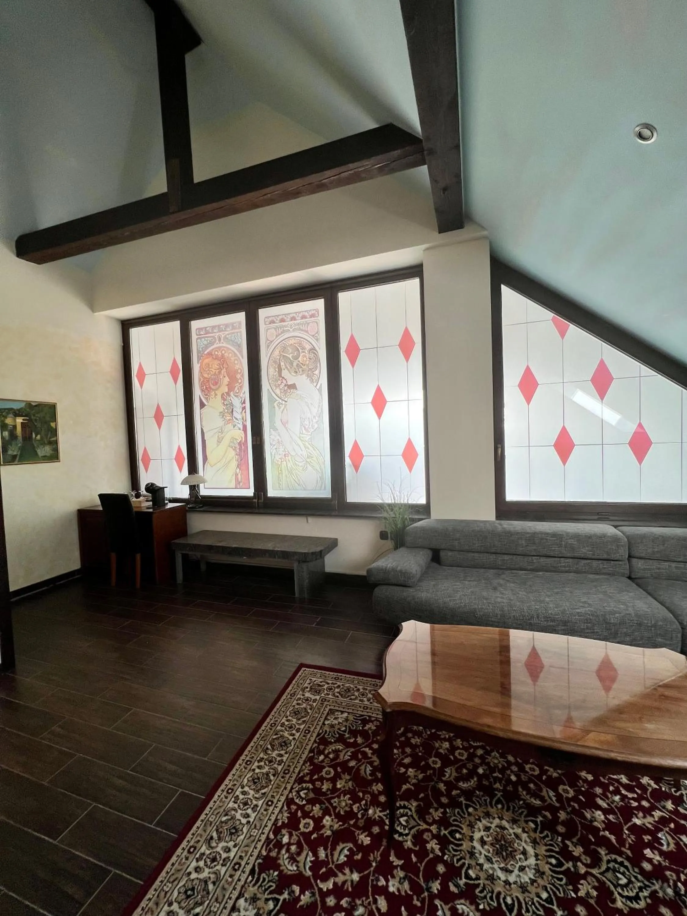 Living room in Hotel Strk