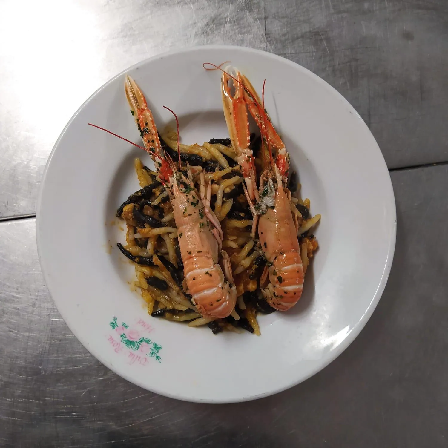 Food close-up in Hotel Villa Rosa