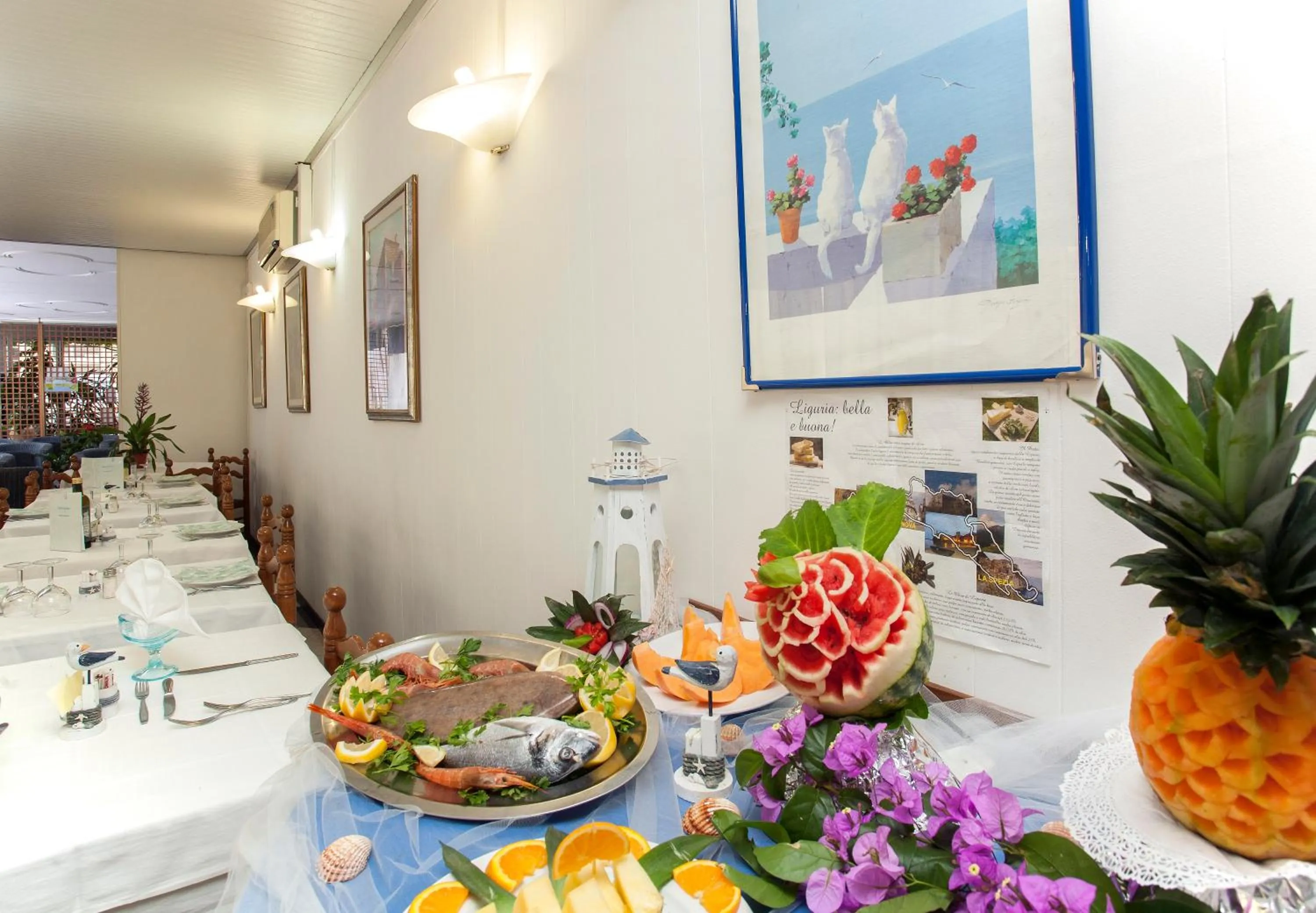 Restaurant/places to eat in Hotel Villa Rosa