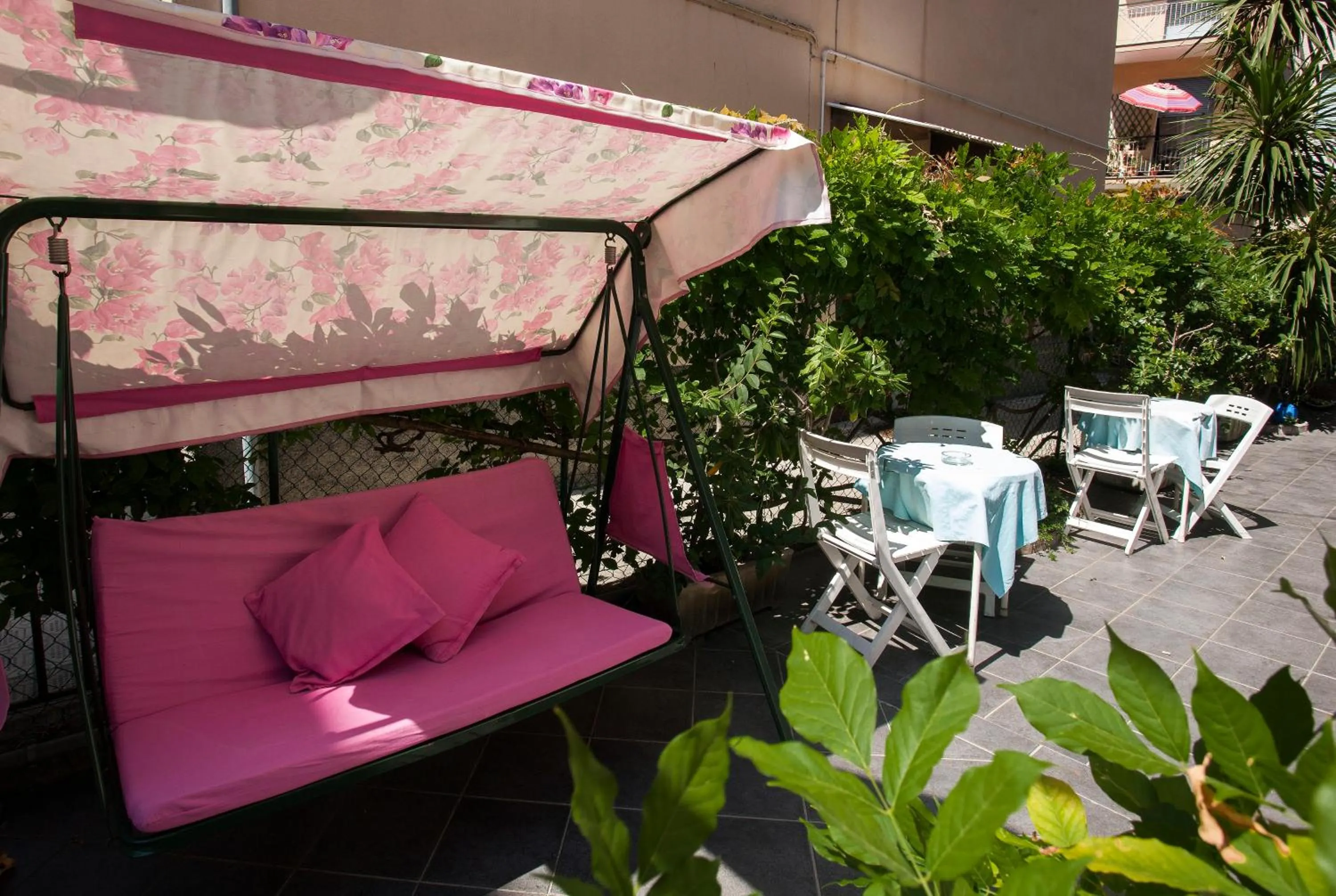 Garden in Hotel Villa Rosa