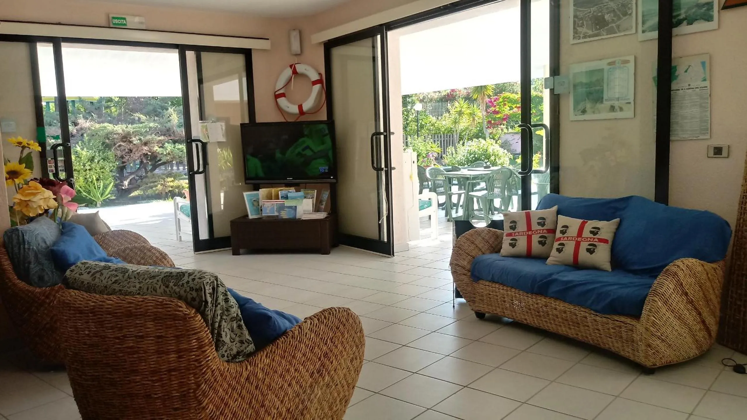 Lobby or reception in Verdemare Sardegna Uno