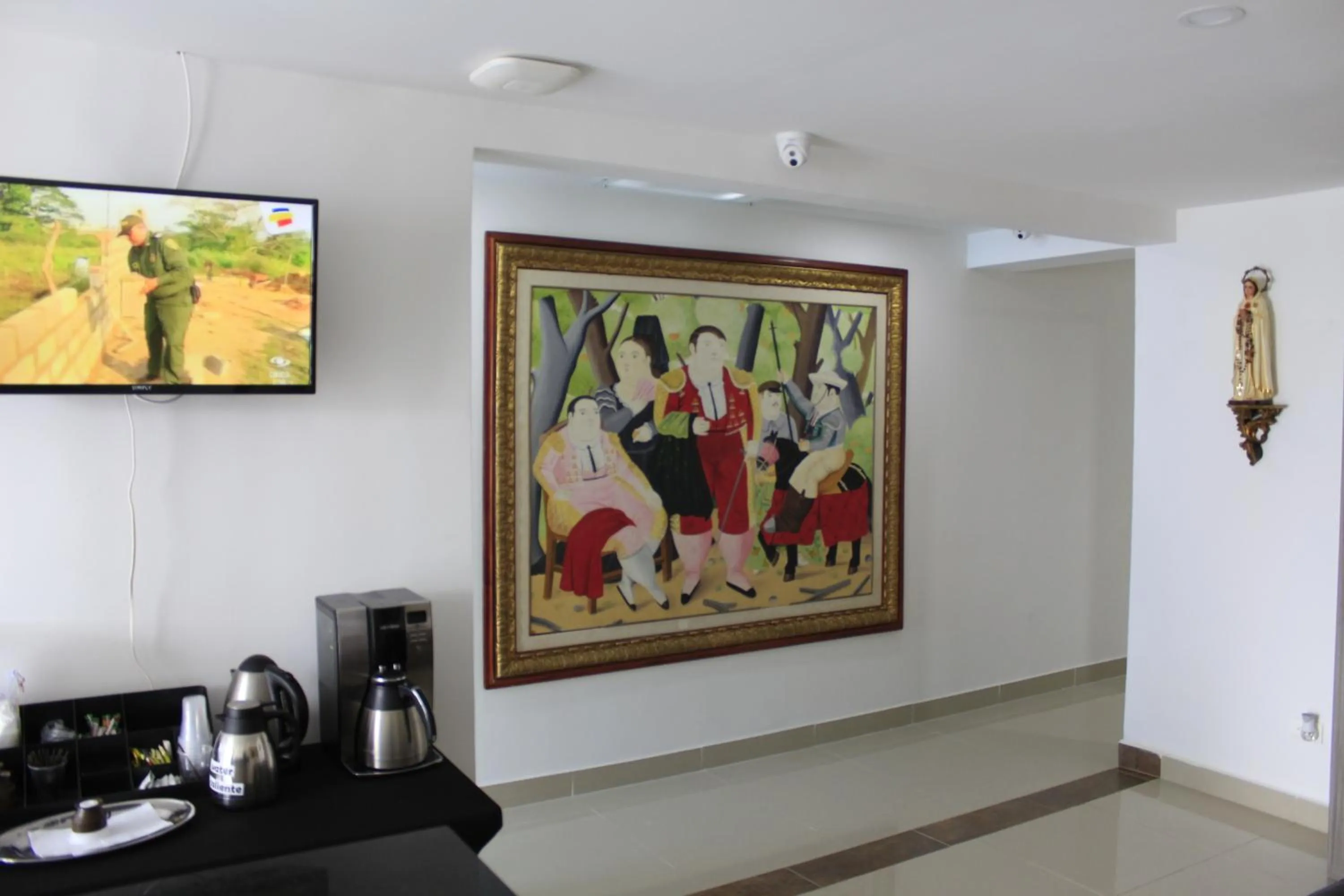 Lobby or reception in Hotel Pereira 421