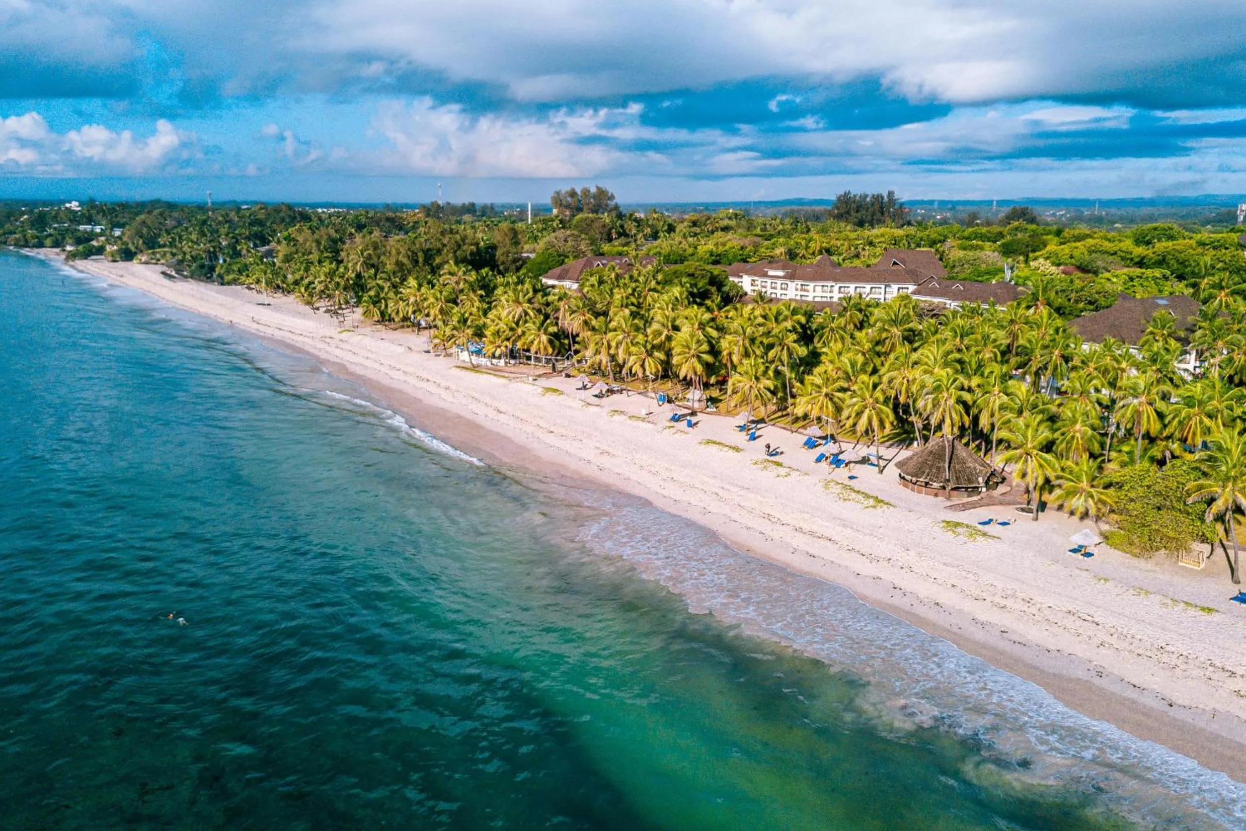 Beach in Diani Reef Beach Resort & Spa - Your Beachfront Bliss Awaits