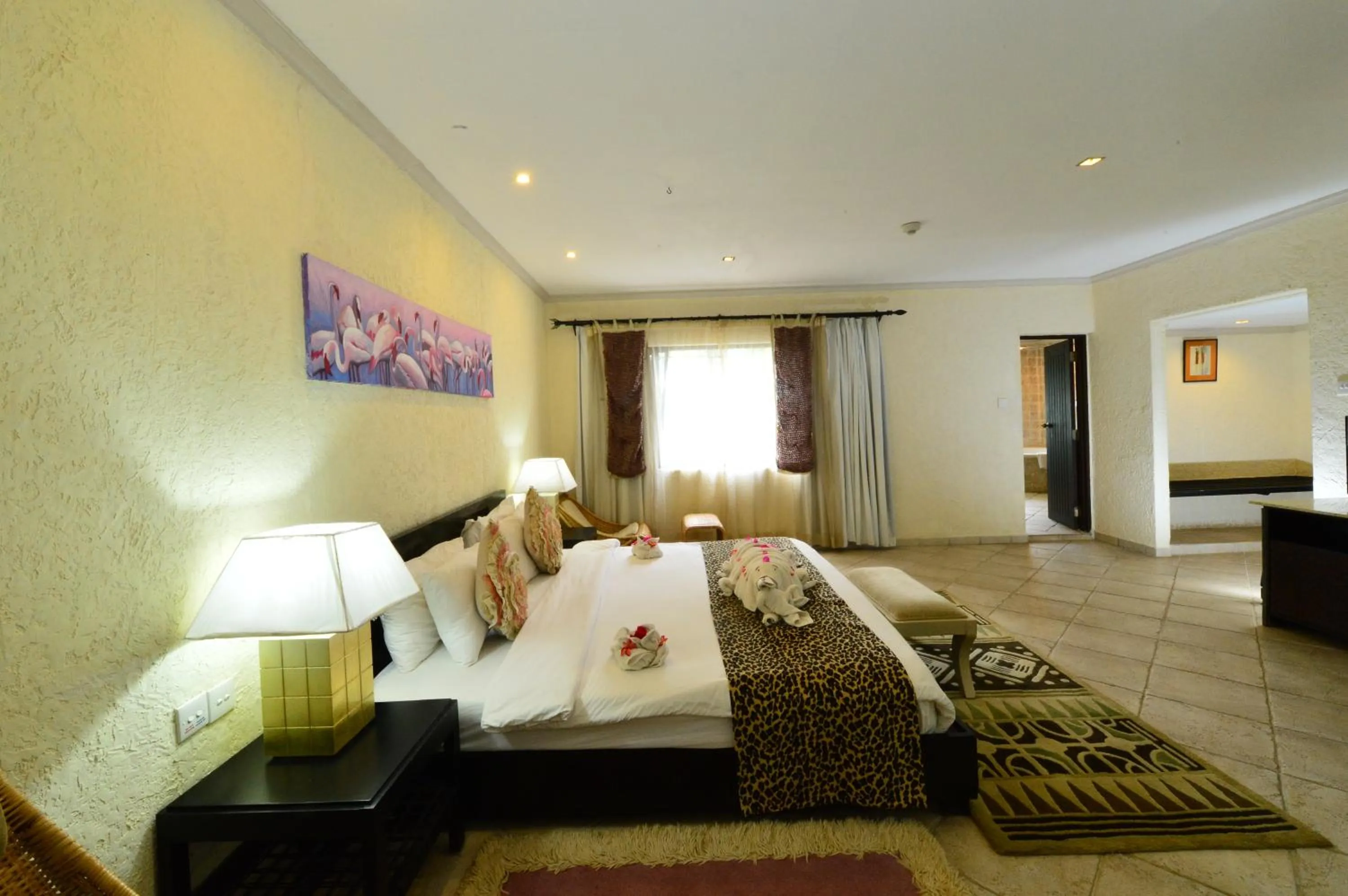 Bed in Diani Reef Beach Resort & Spa - Your Beachfront Bliss Awaits