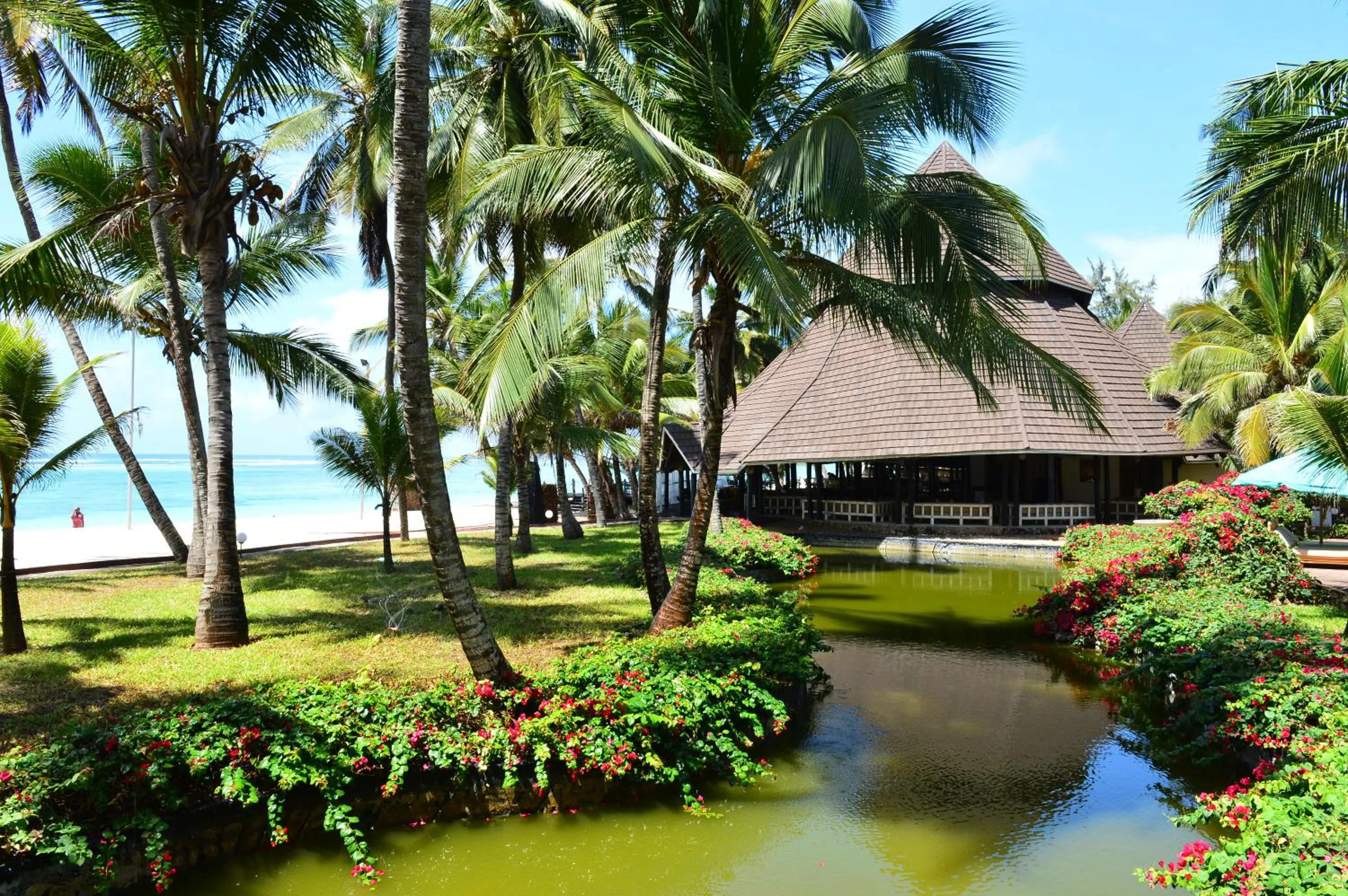 Garden in Diani Reef Beach Resort & Spa - Your Beachfront Bliss Awaits