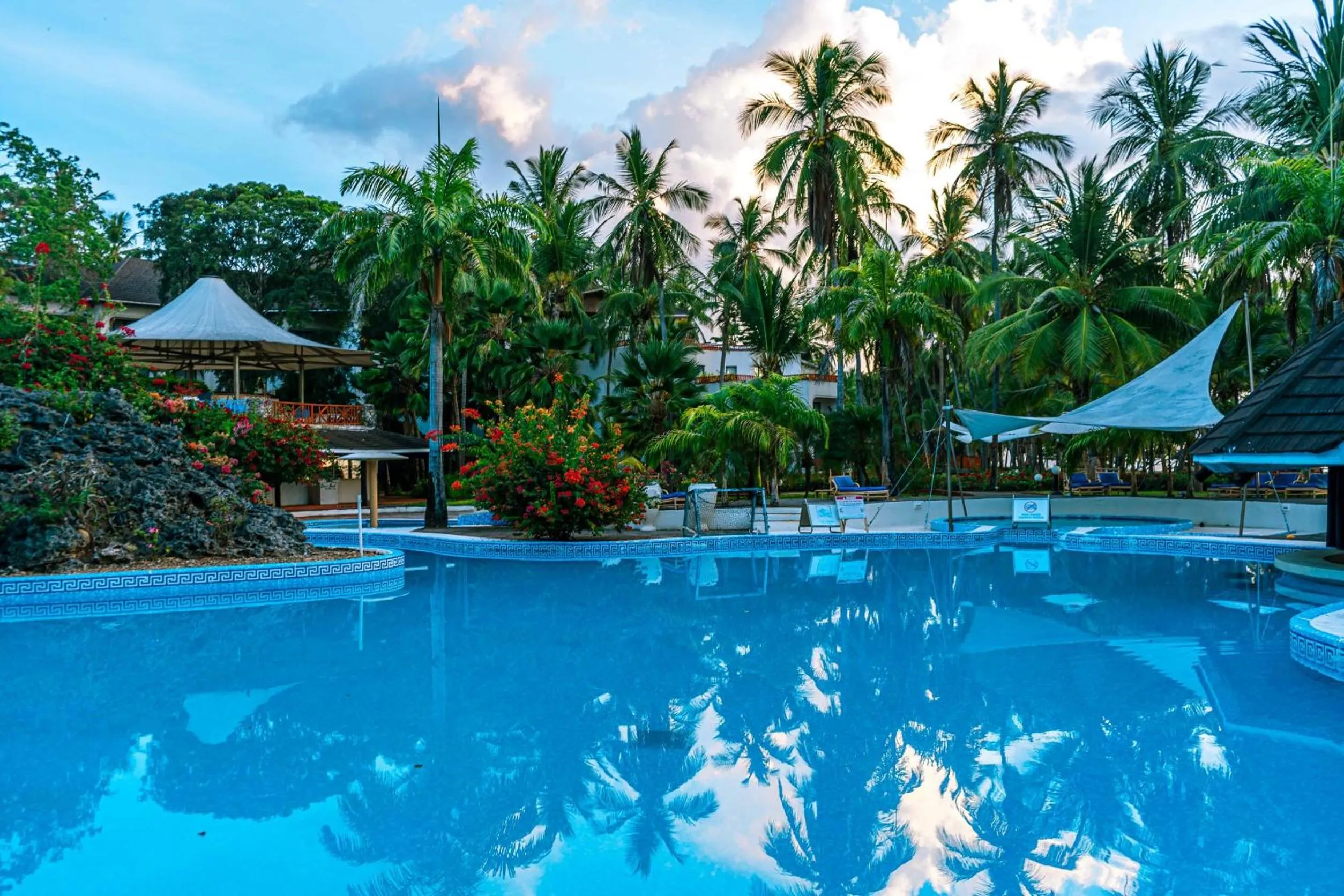 Swimming pool in Diani Reef Beach Resort & Spa - Your Beachfront Bliss Awaits