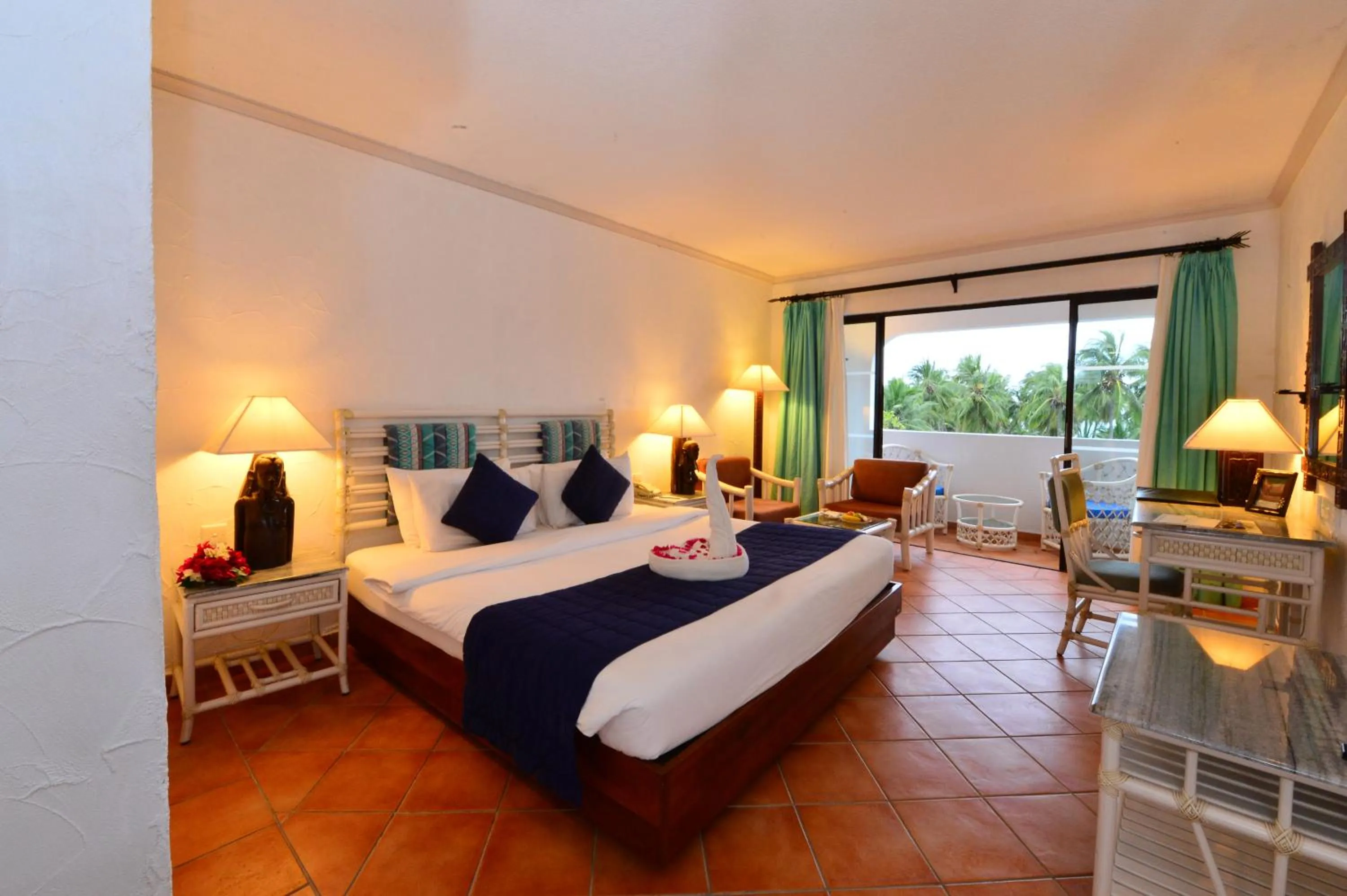 Bedroom, Bed in Diani Reef Beach Resort & Spa - Your Beachfront Bliss Awaits