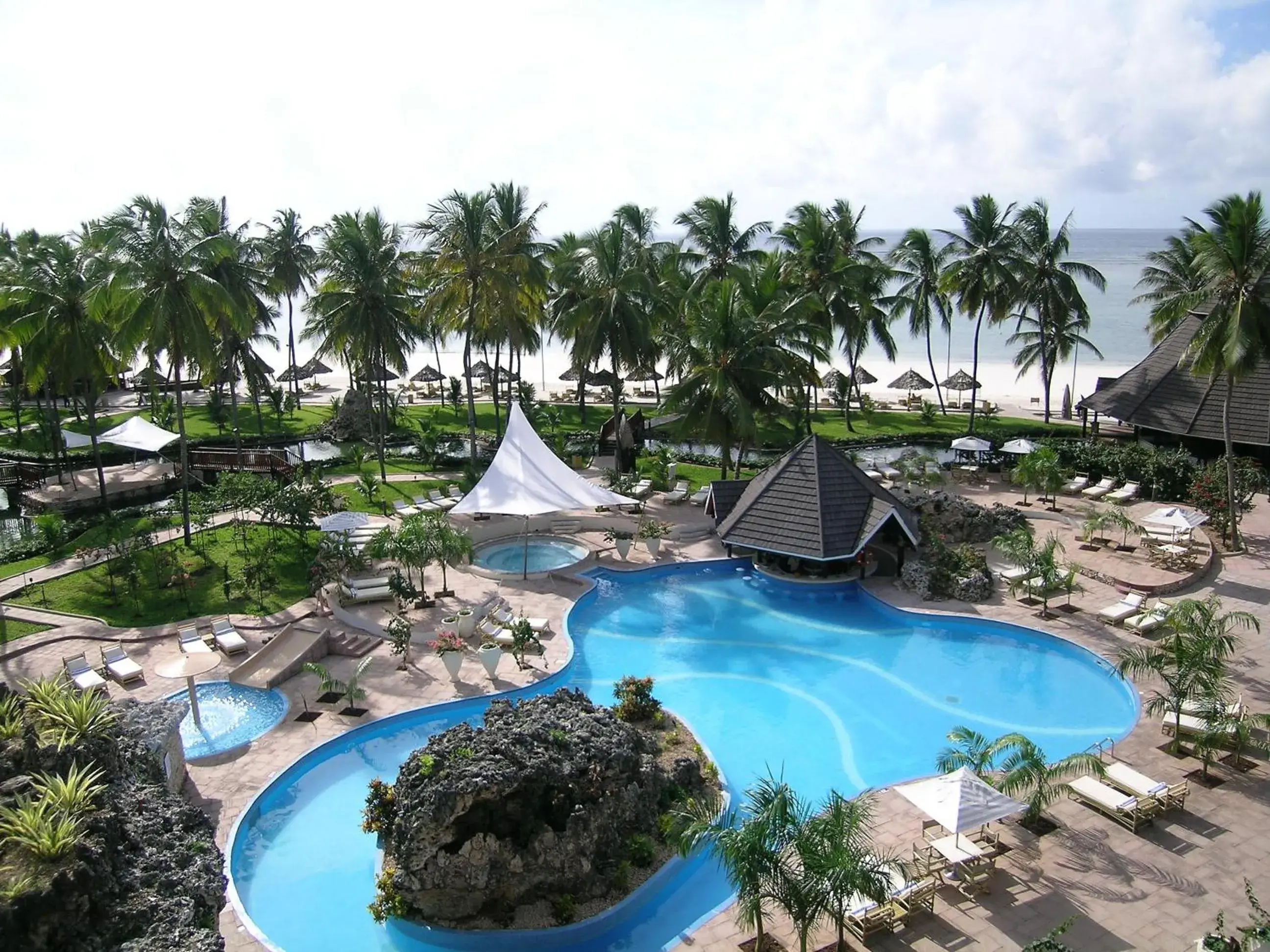 Bird's eye view in Diani Reef Beach Resort & Spa - Your Beachfront Bliss Awaits Bird's eye view in Diani Reef Beach Resort & Spa - Your Beachfront Bliss Awaits