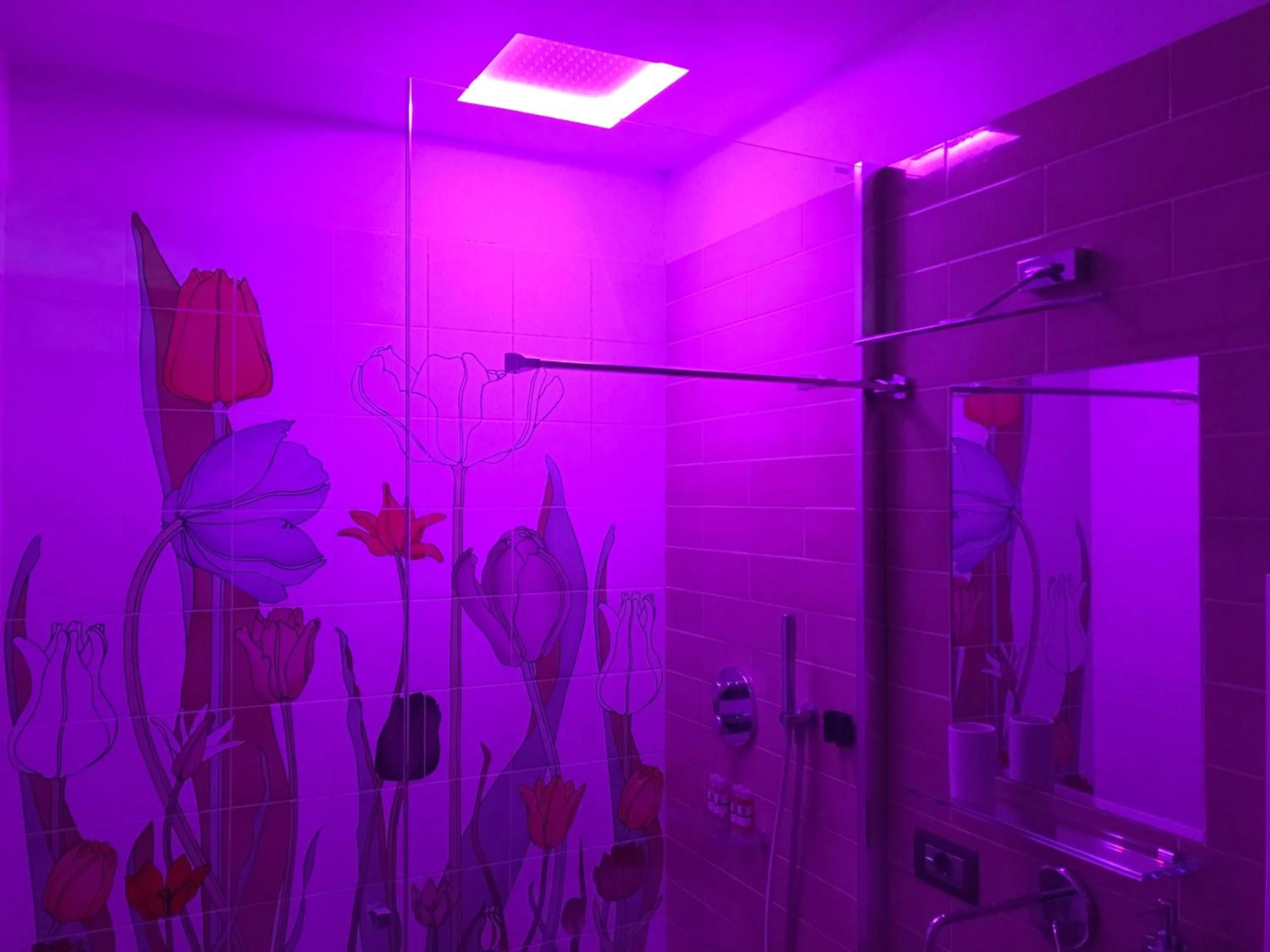 Shower in Fonte Gaia Experience