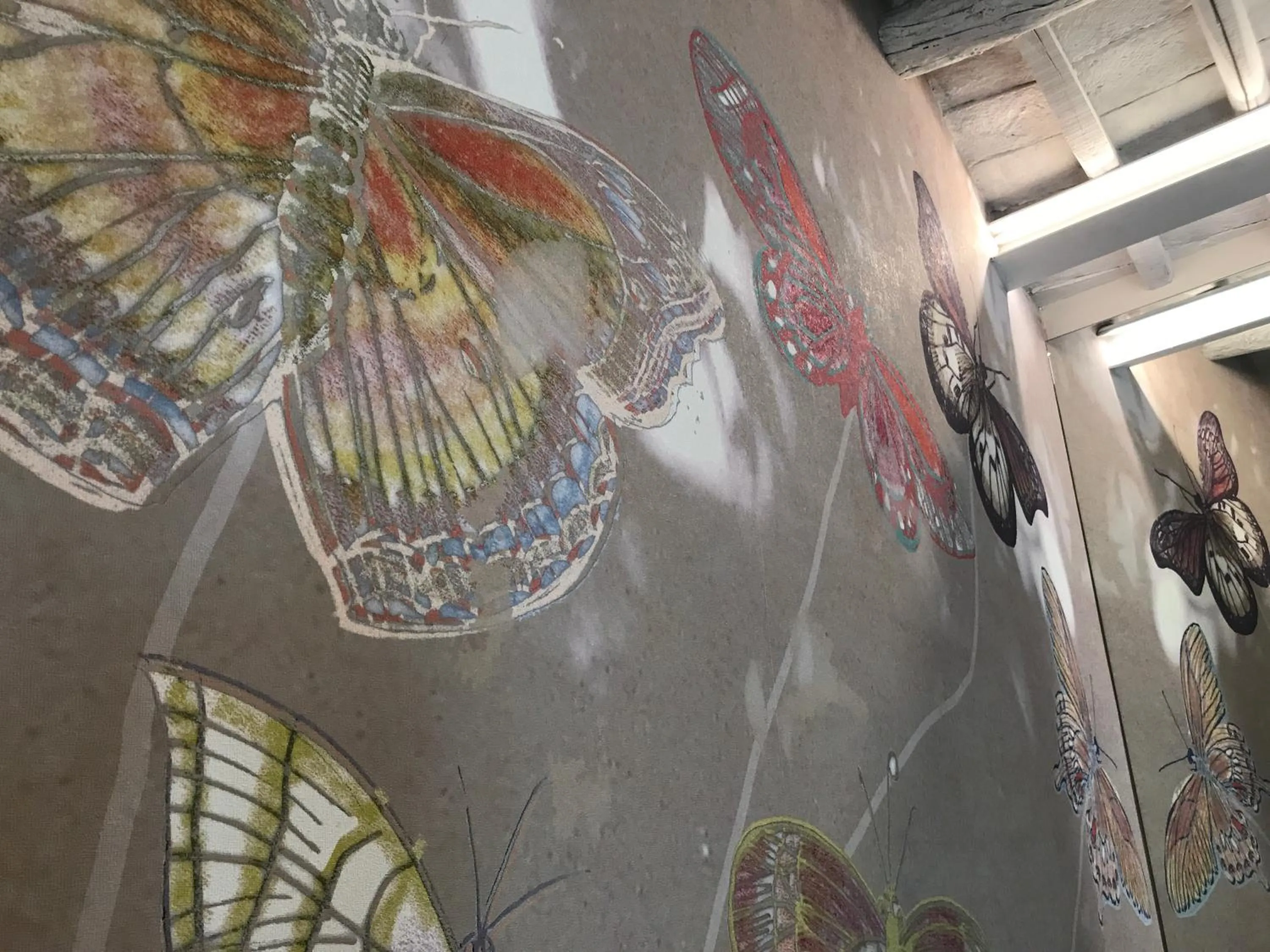 Decorative detail in Fonte Gaia Experience