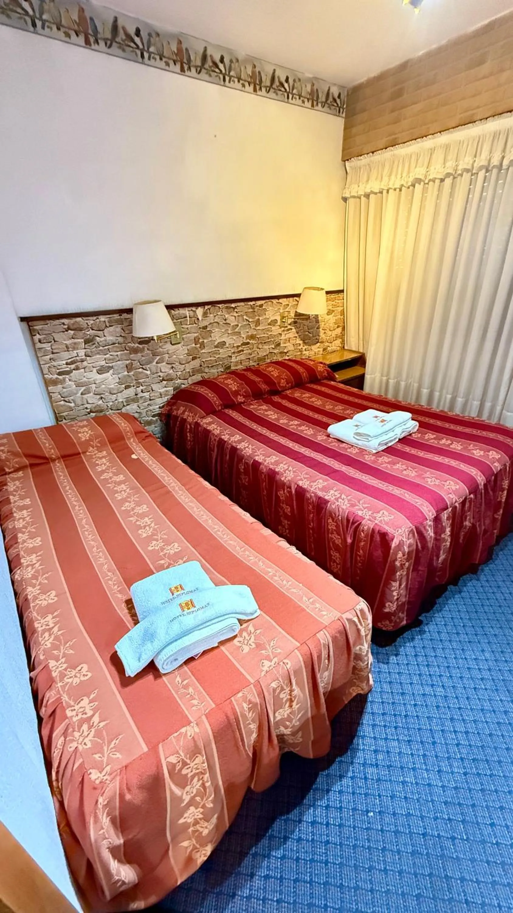 Bed in Diplomat Hotel