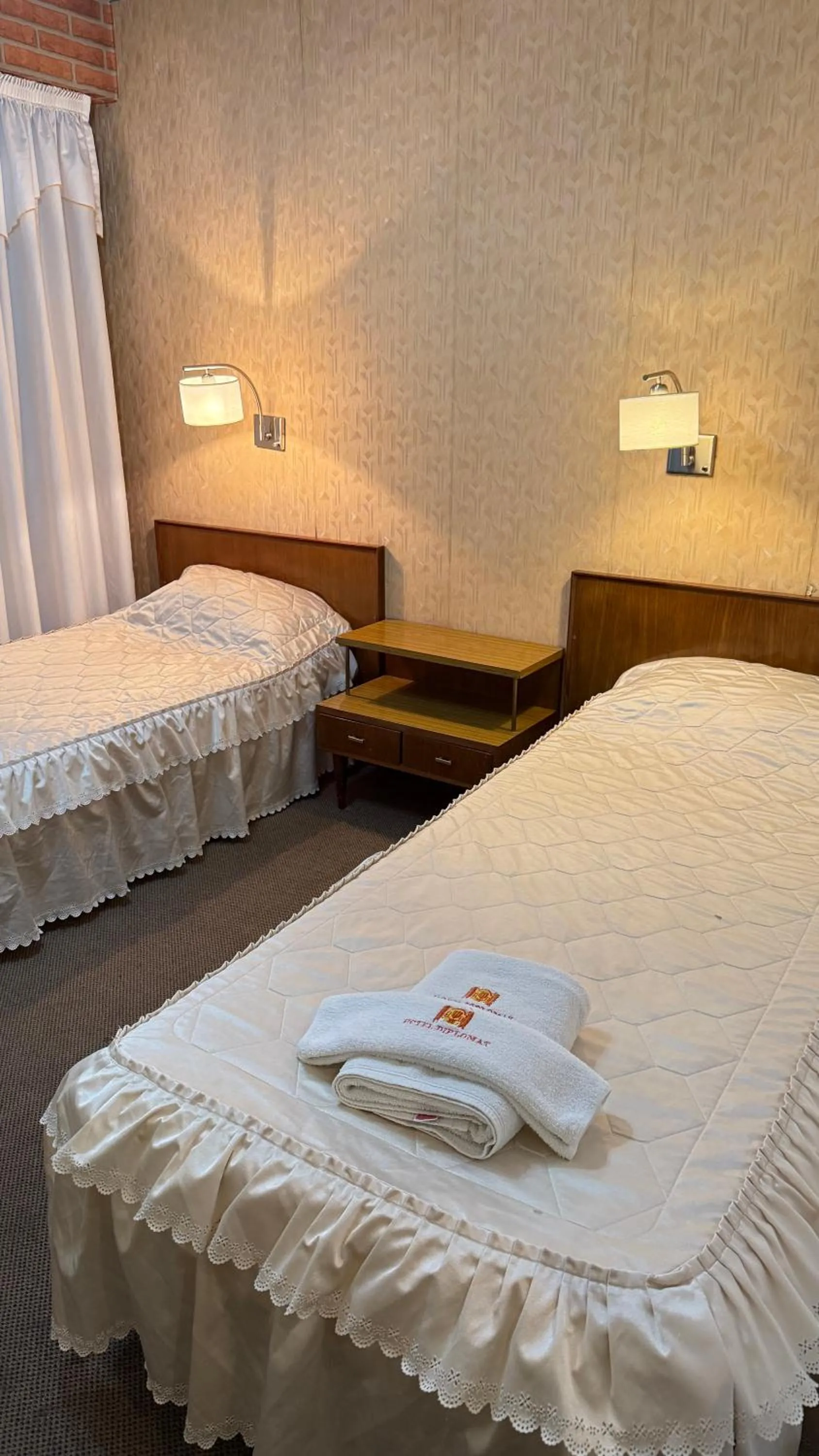Bed in Diplomat Hotel