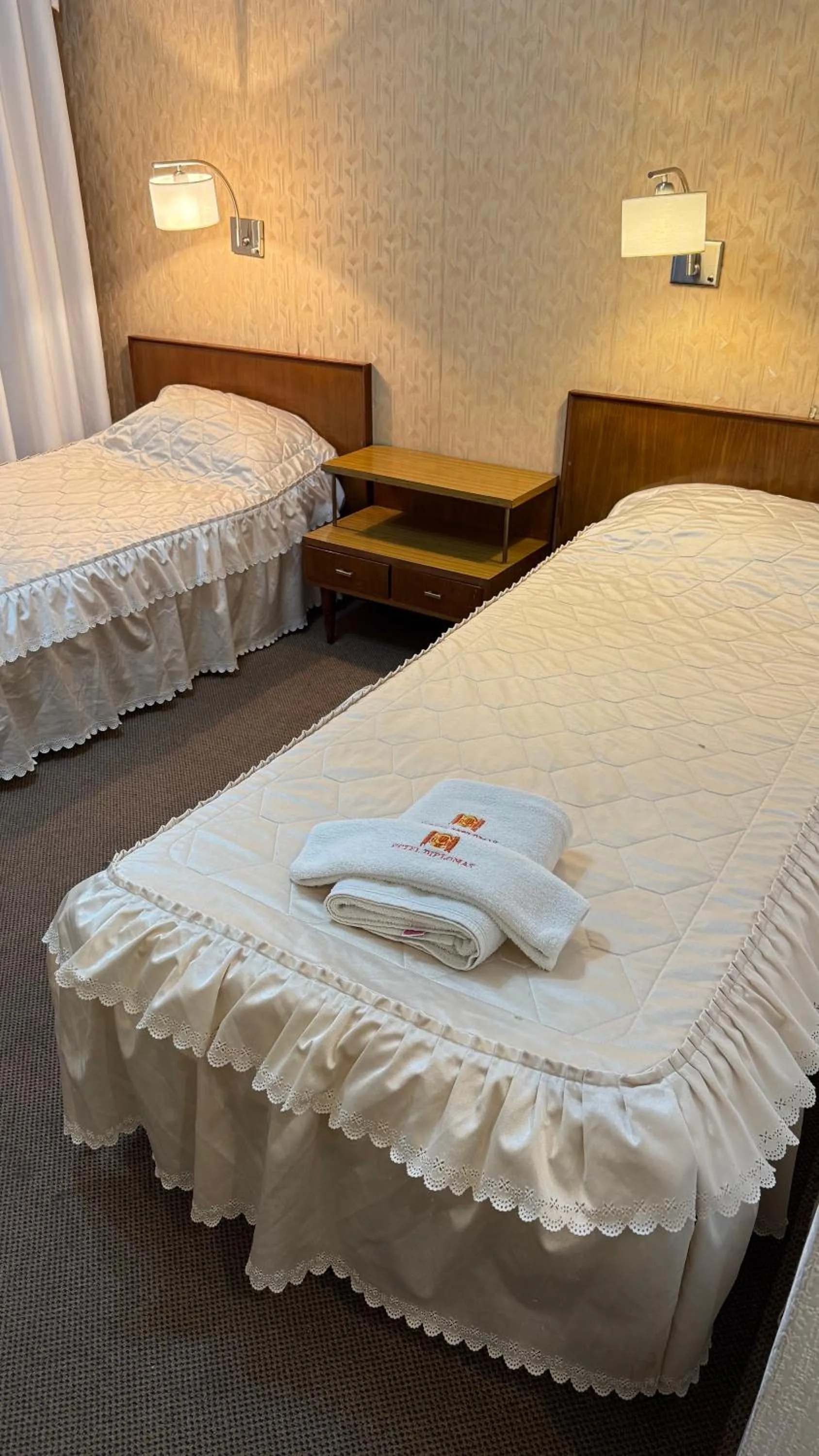 Bed in Diplomat Hotel