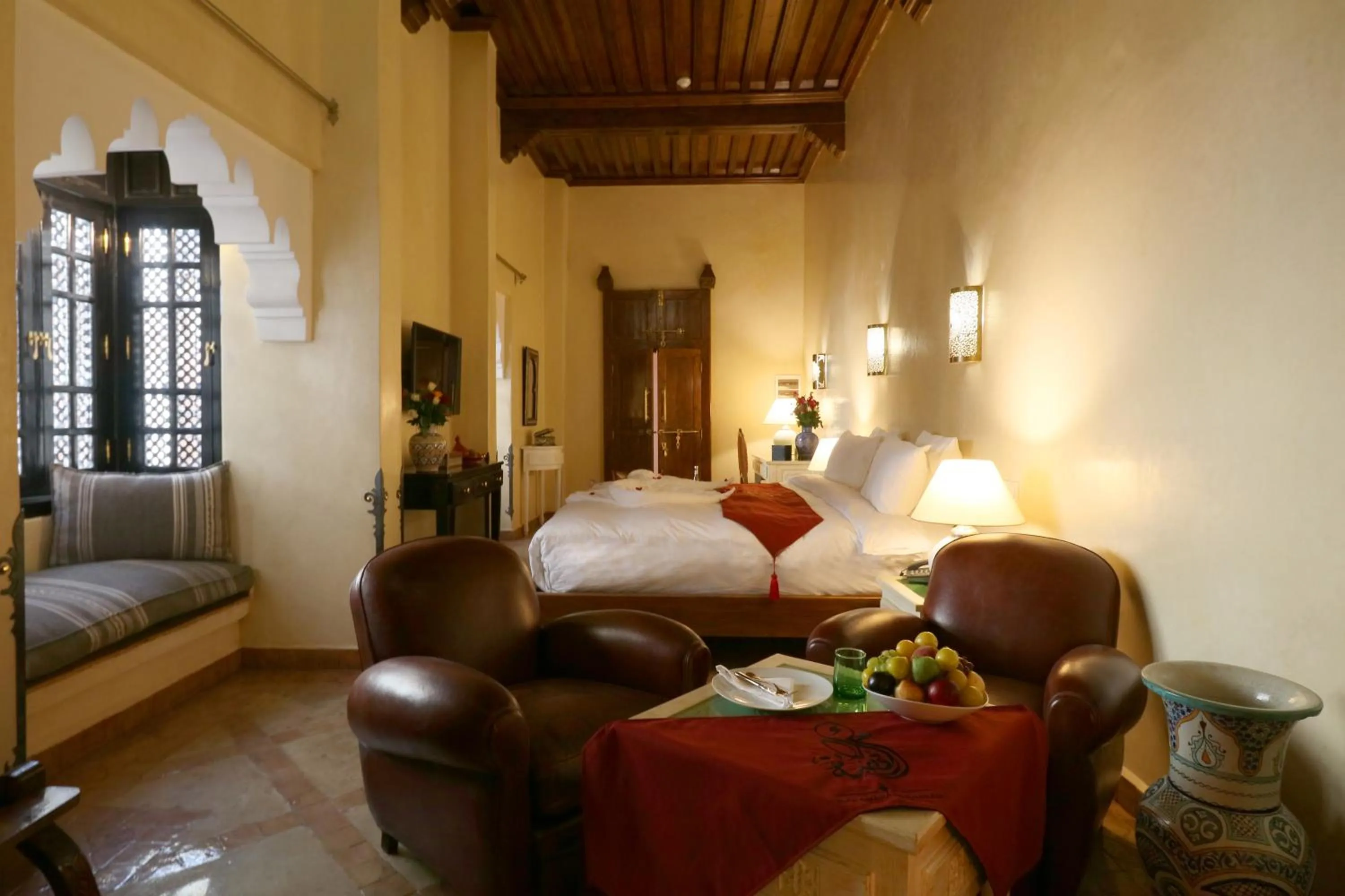 Photo of the whole room, Bed in Riad Omara al Kasbah