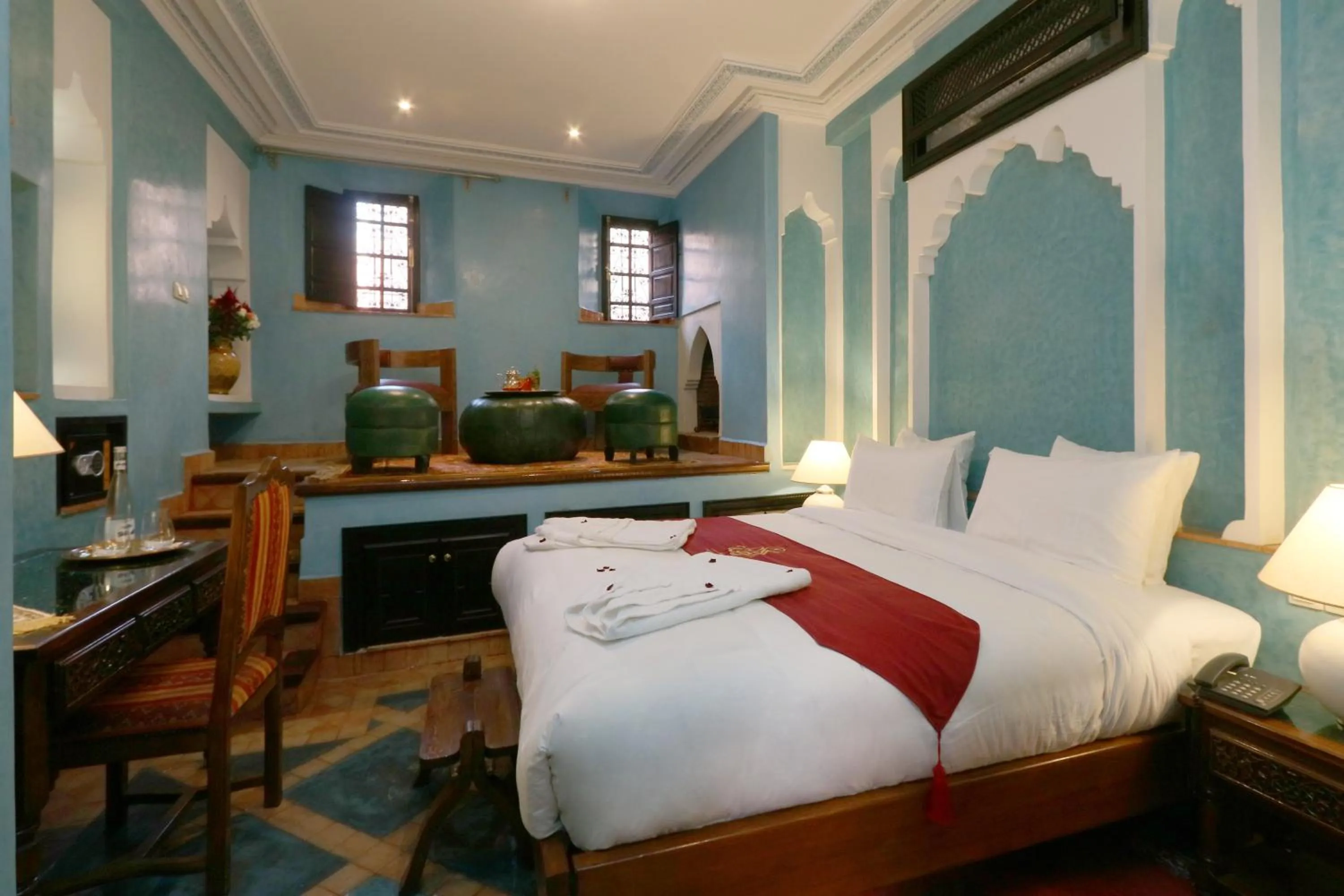 Photo of the whole room, Bed in Riad Omara al Kasbah