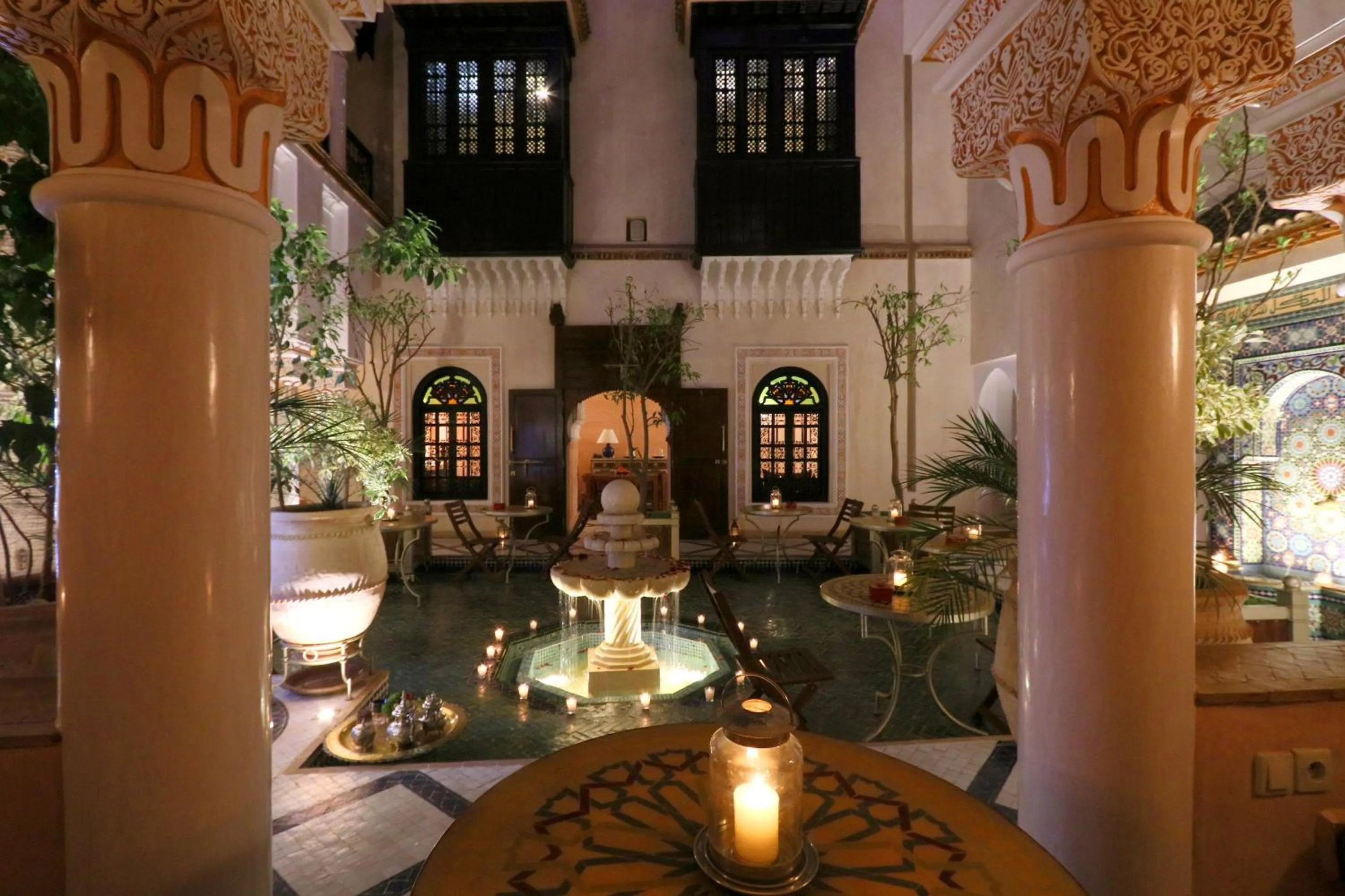 Patio in Riad Omara al Kasbah