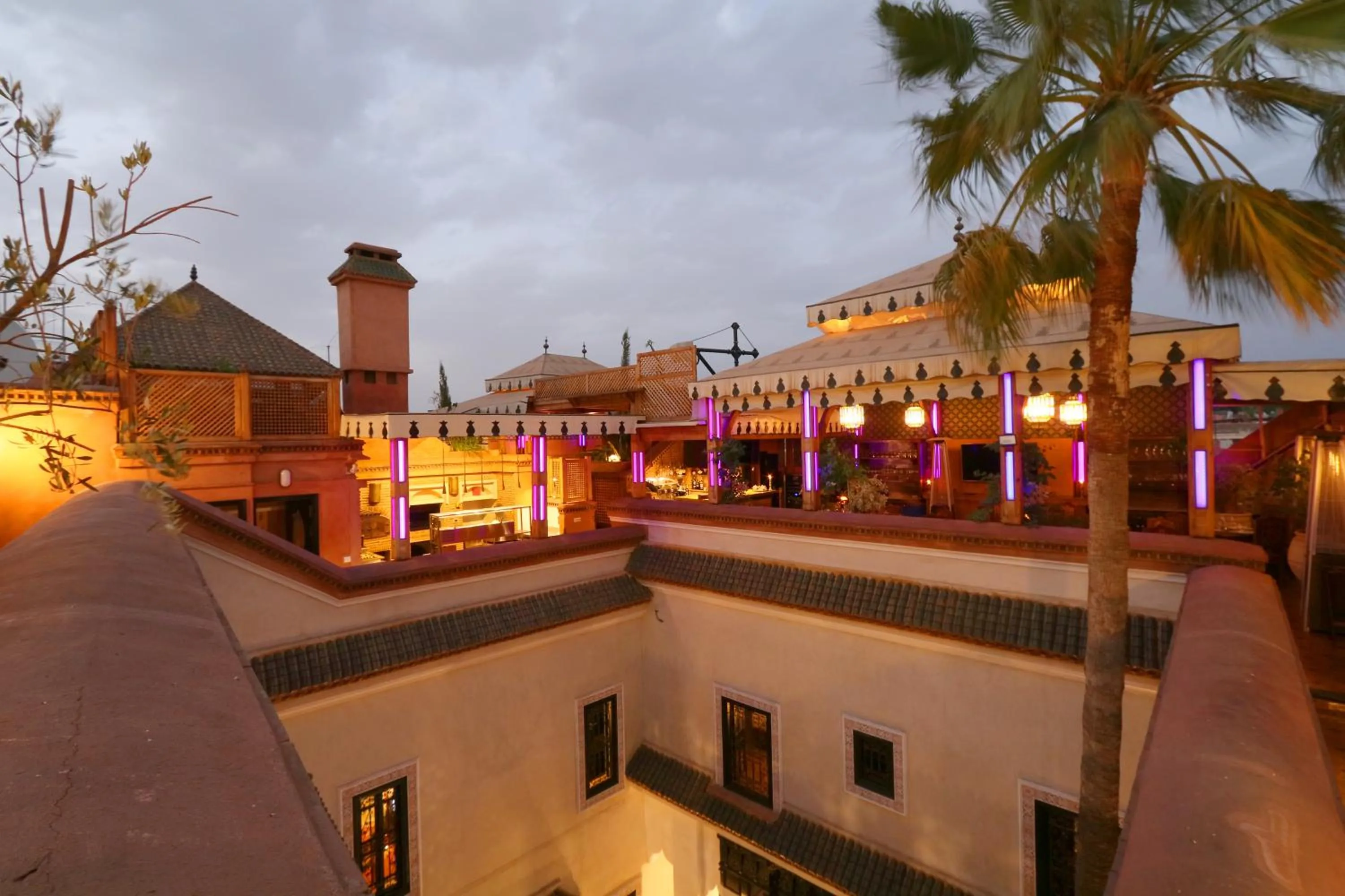 Restaurant/places to eat in Riad Omara al Kasbah