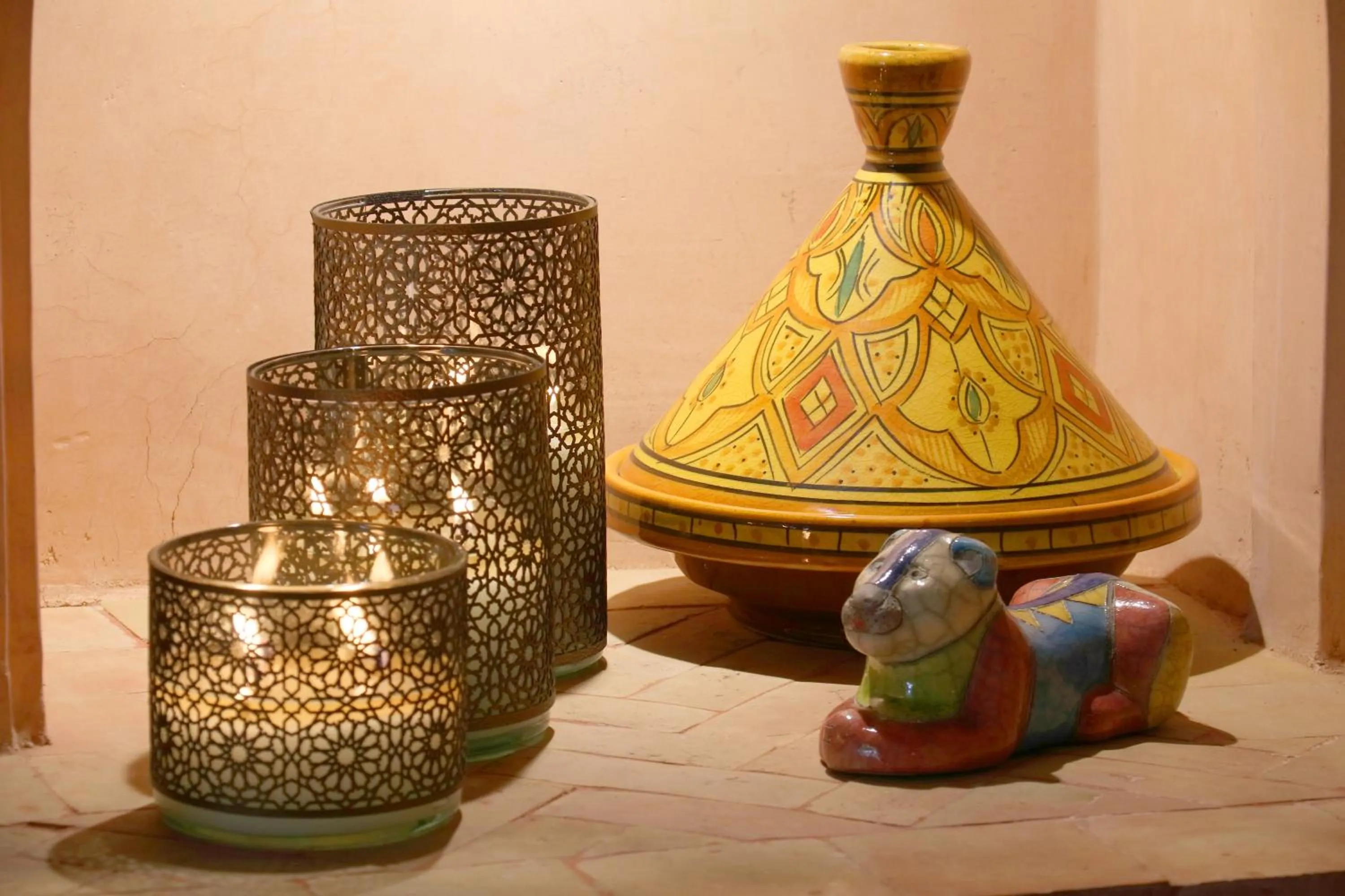 Bathroom in Riad Omara al Kasbah