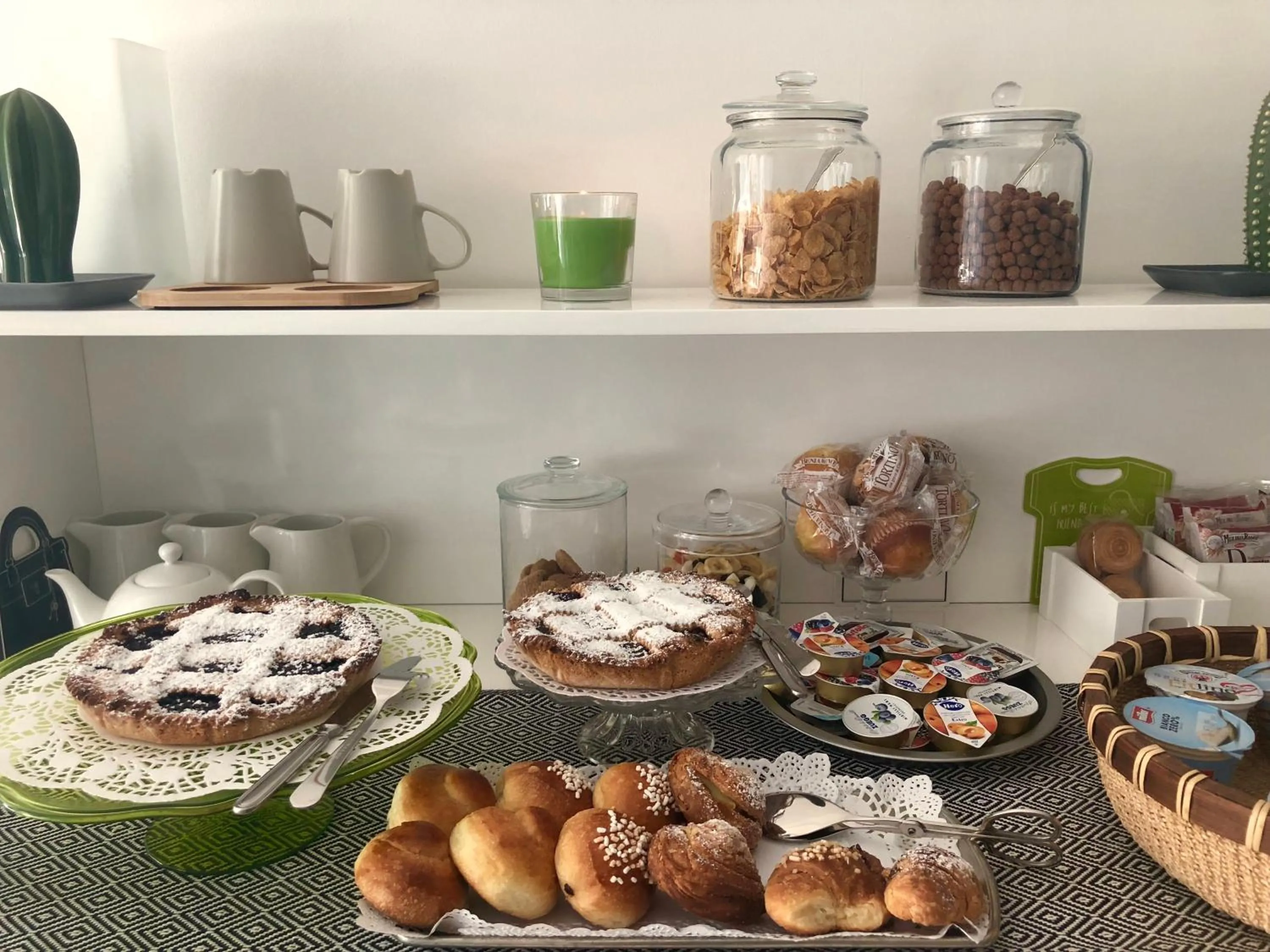 Buffet breakfast in Palazzo Margherita