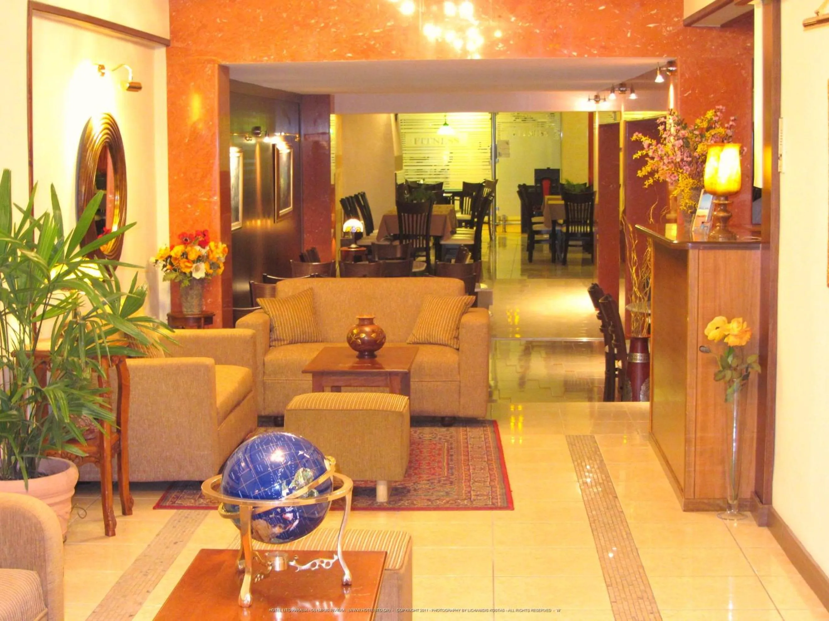 Lobby or reception in Hotel Lito