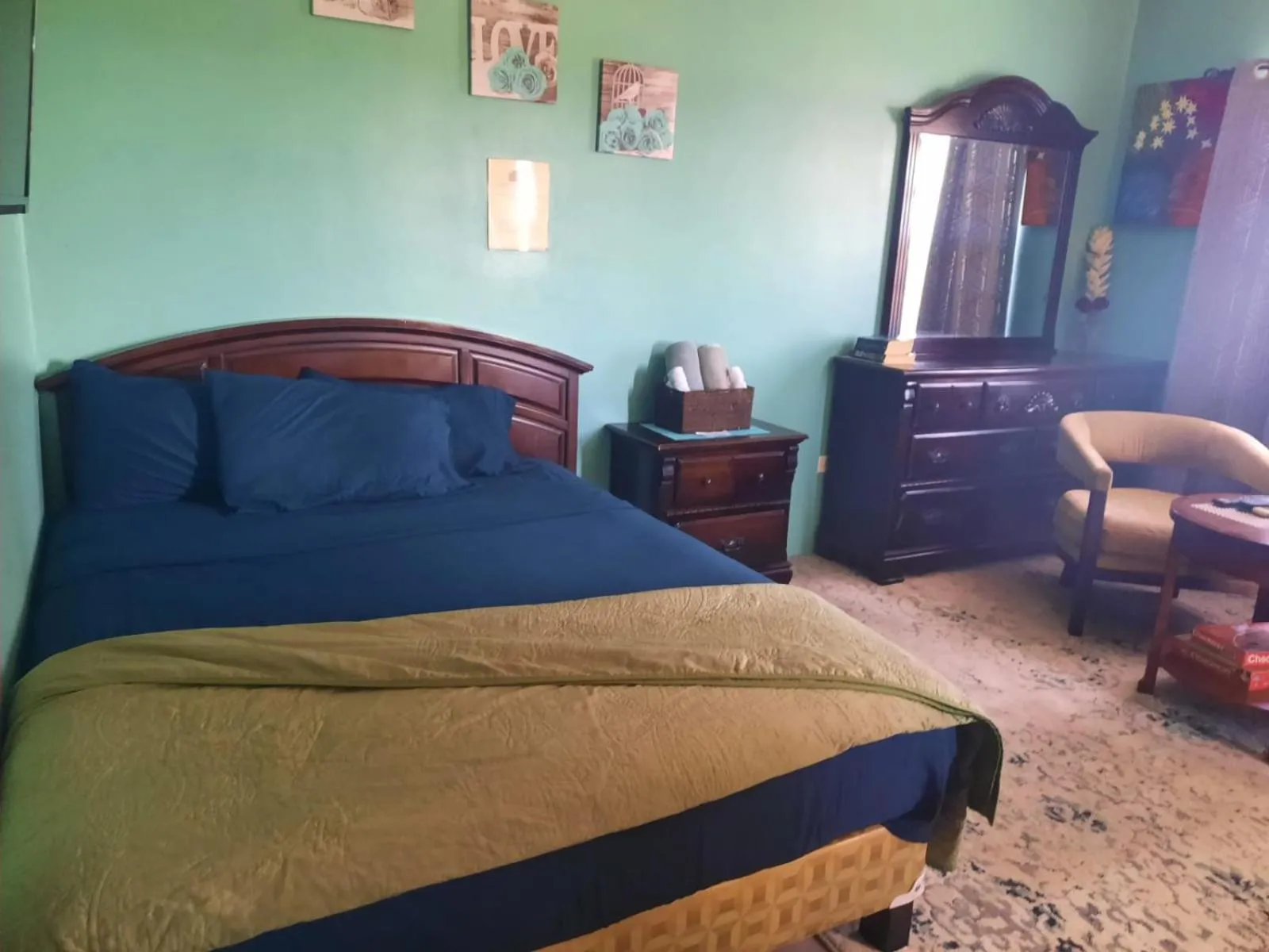 Bed in DB Tower Vacation Rental
