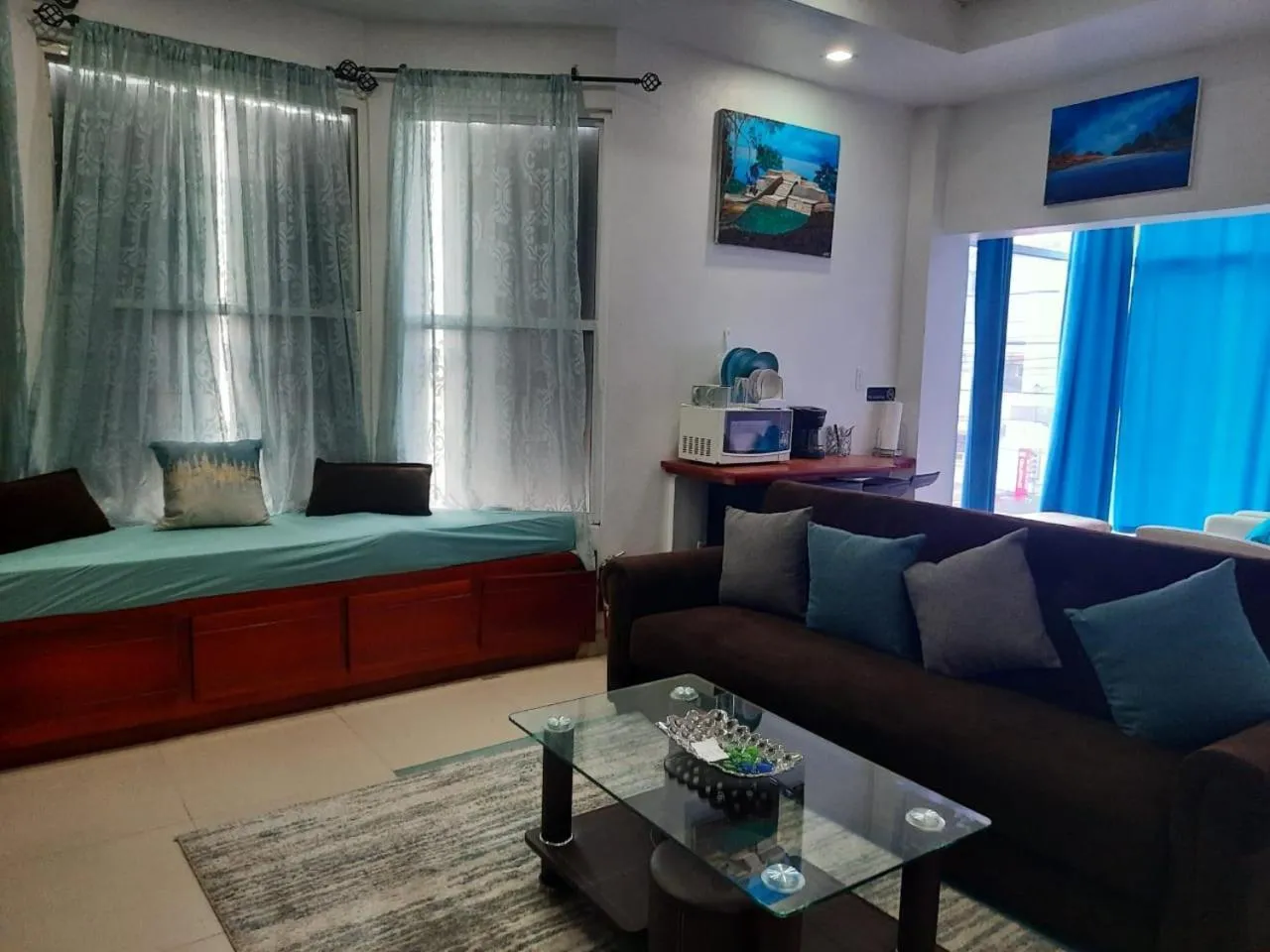Bed in DB Tower Vacation Rental