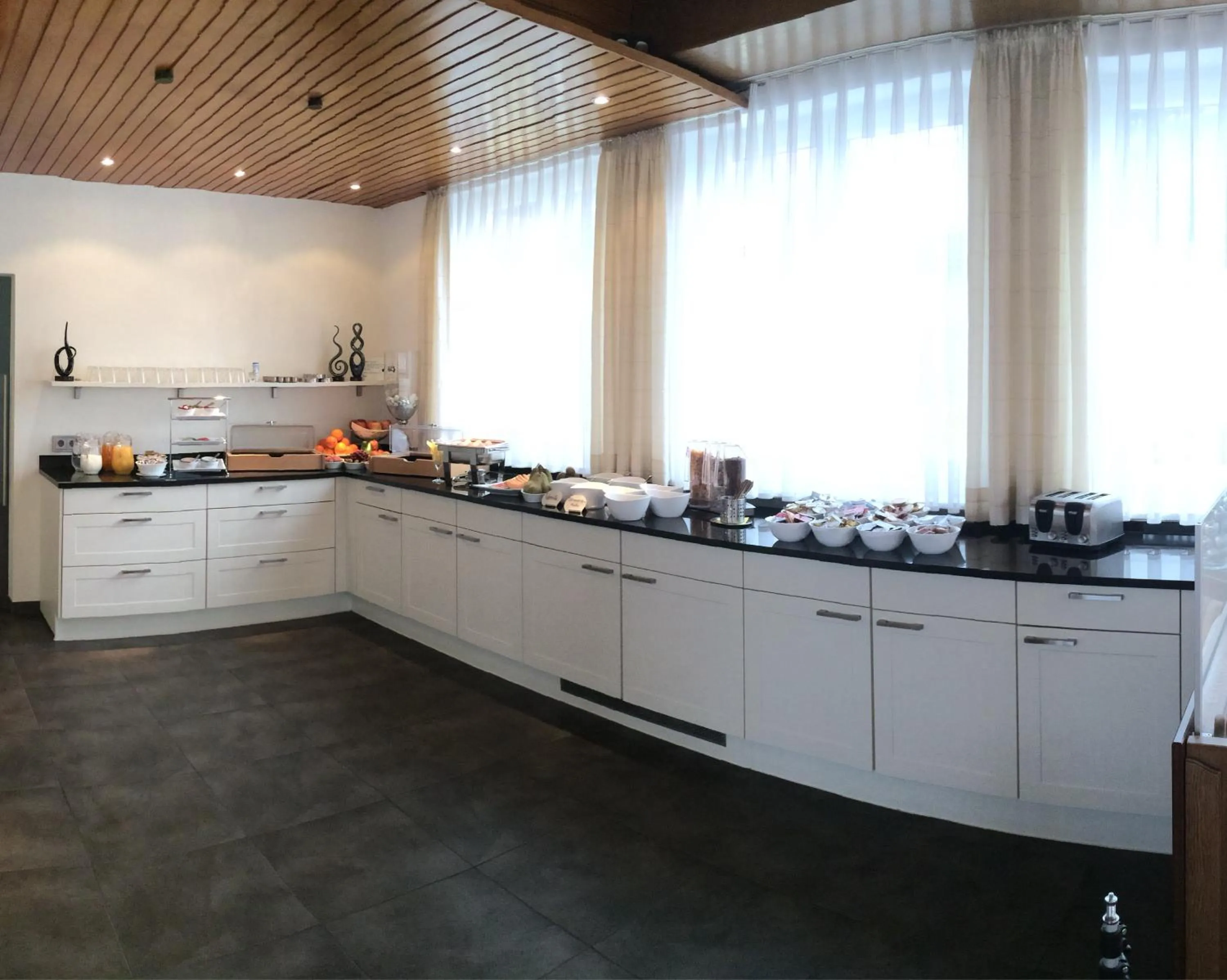 Kitchen or kitchenette in Hotel Leitner