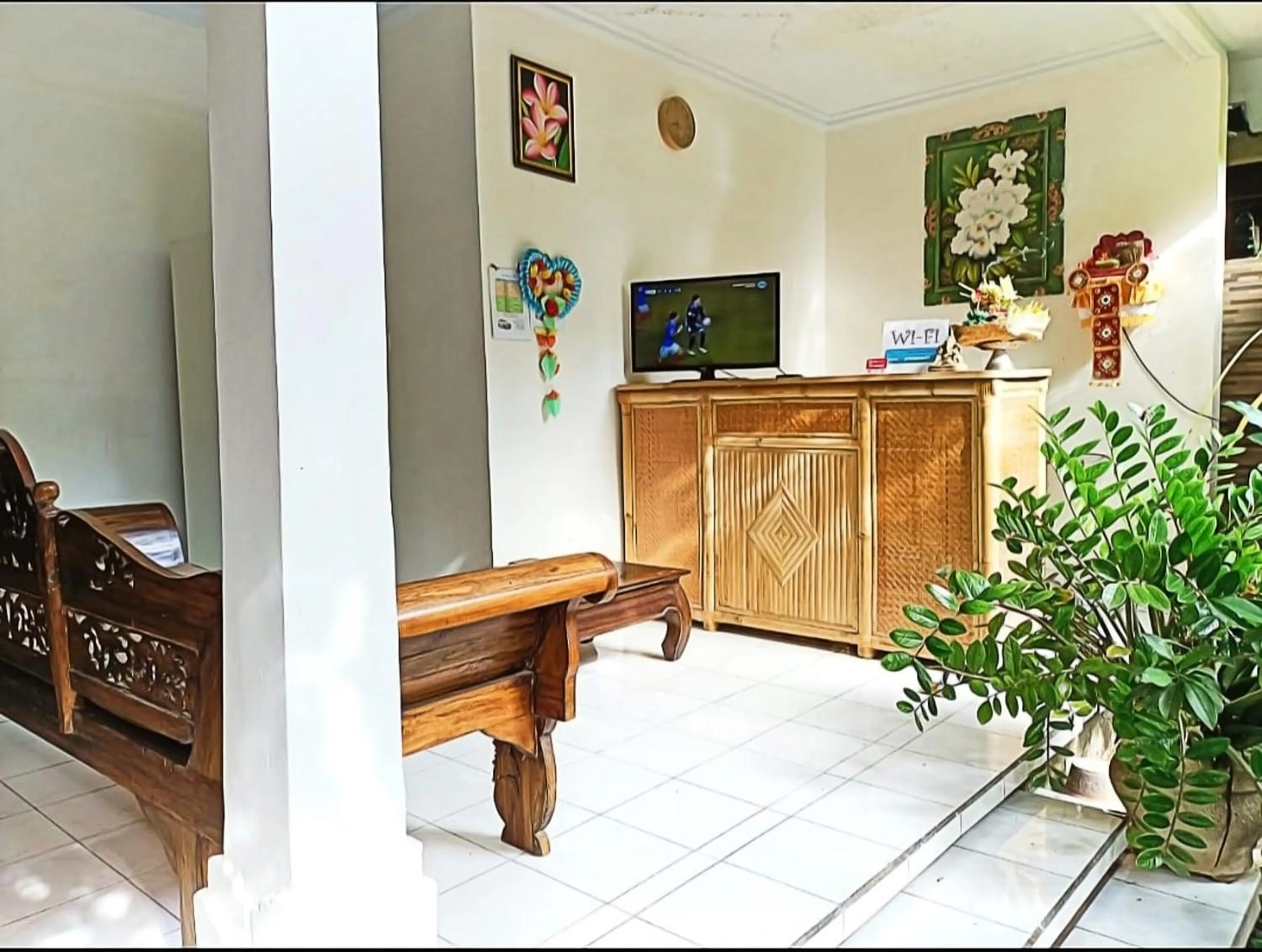 Lobby or reception in Green Palace Homestay