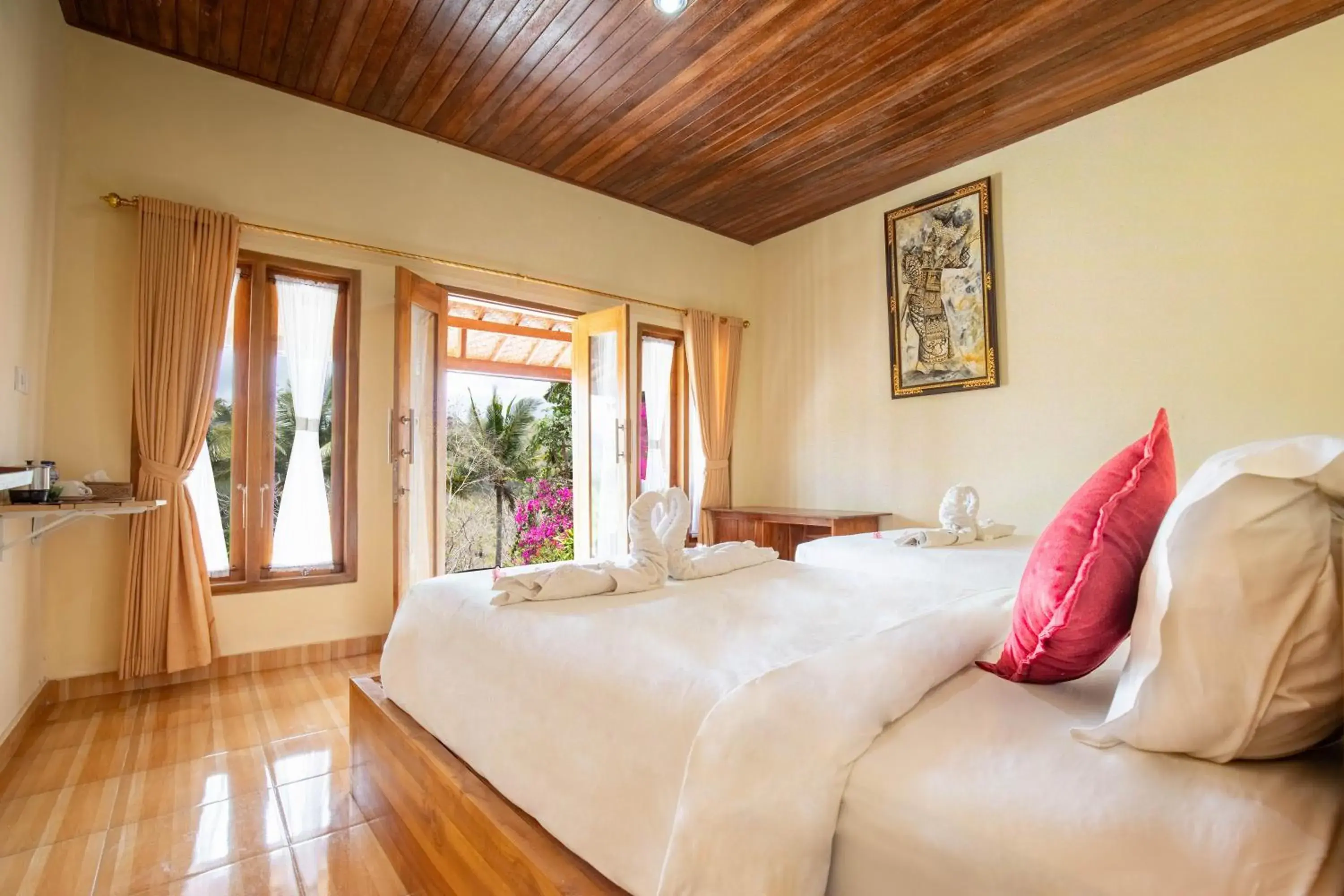 Deluxe Twin Room in Batang Golden Hills Deluxe Twin Room in Batang Golden Hills