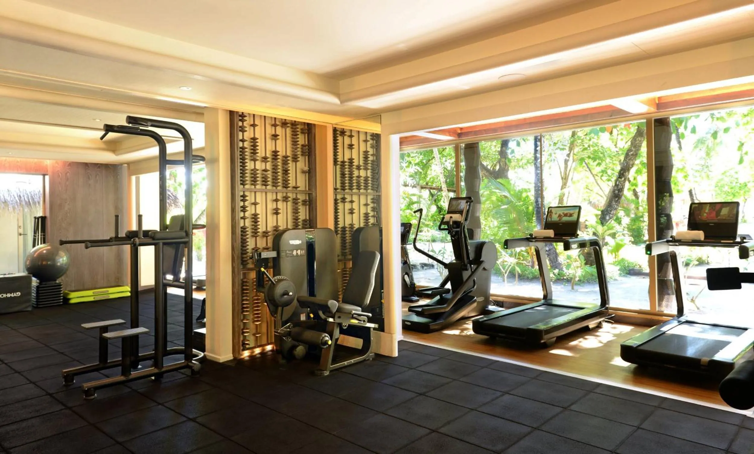 Fitness centre/facilities in JOALI Maldives